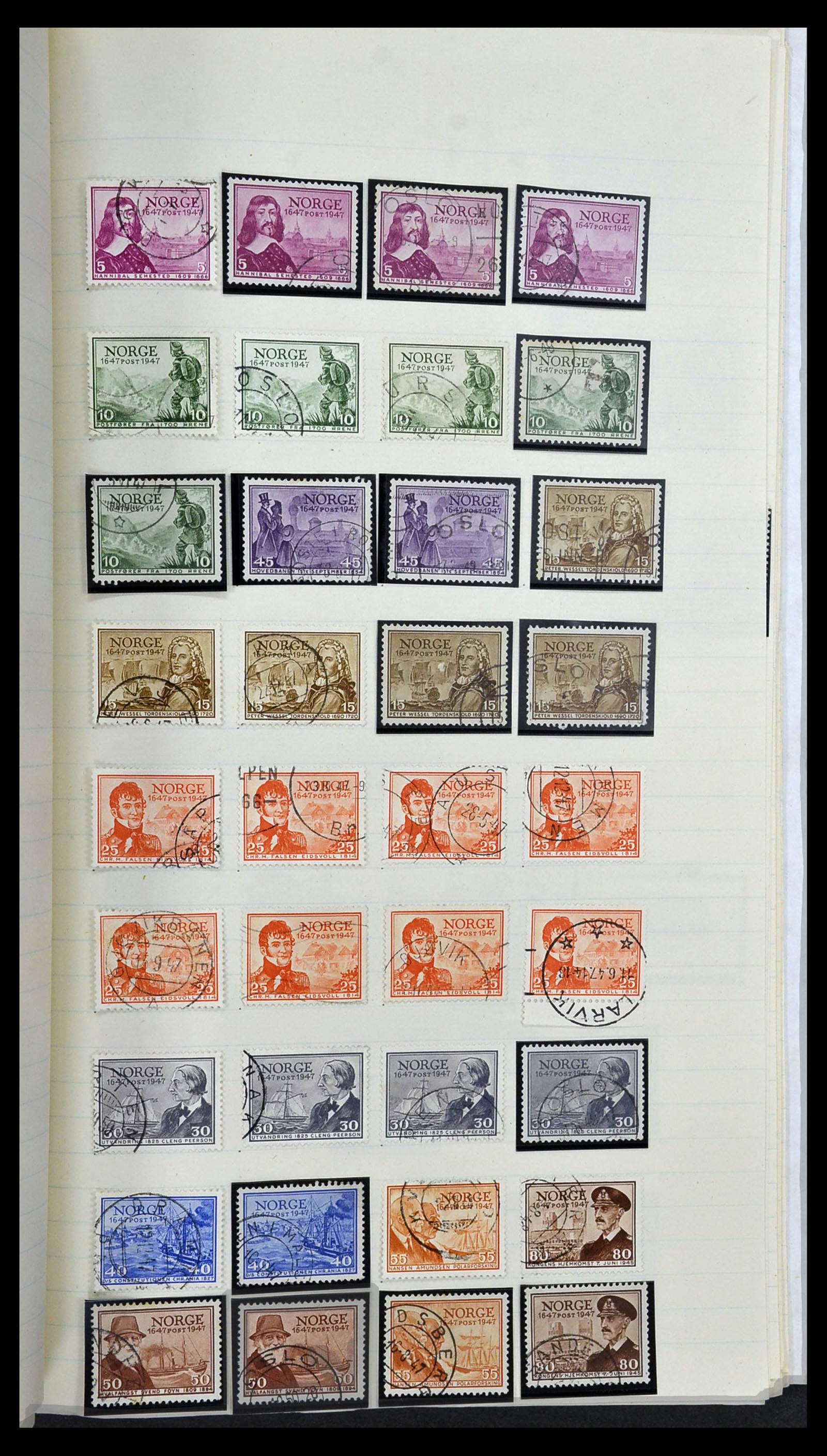 34233 074 - Stamp collection 34233 Norway 1856-1970.