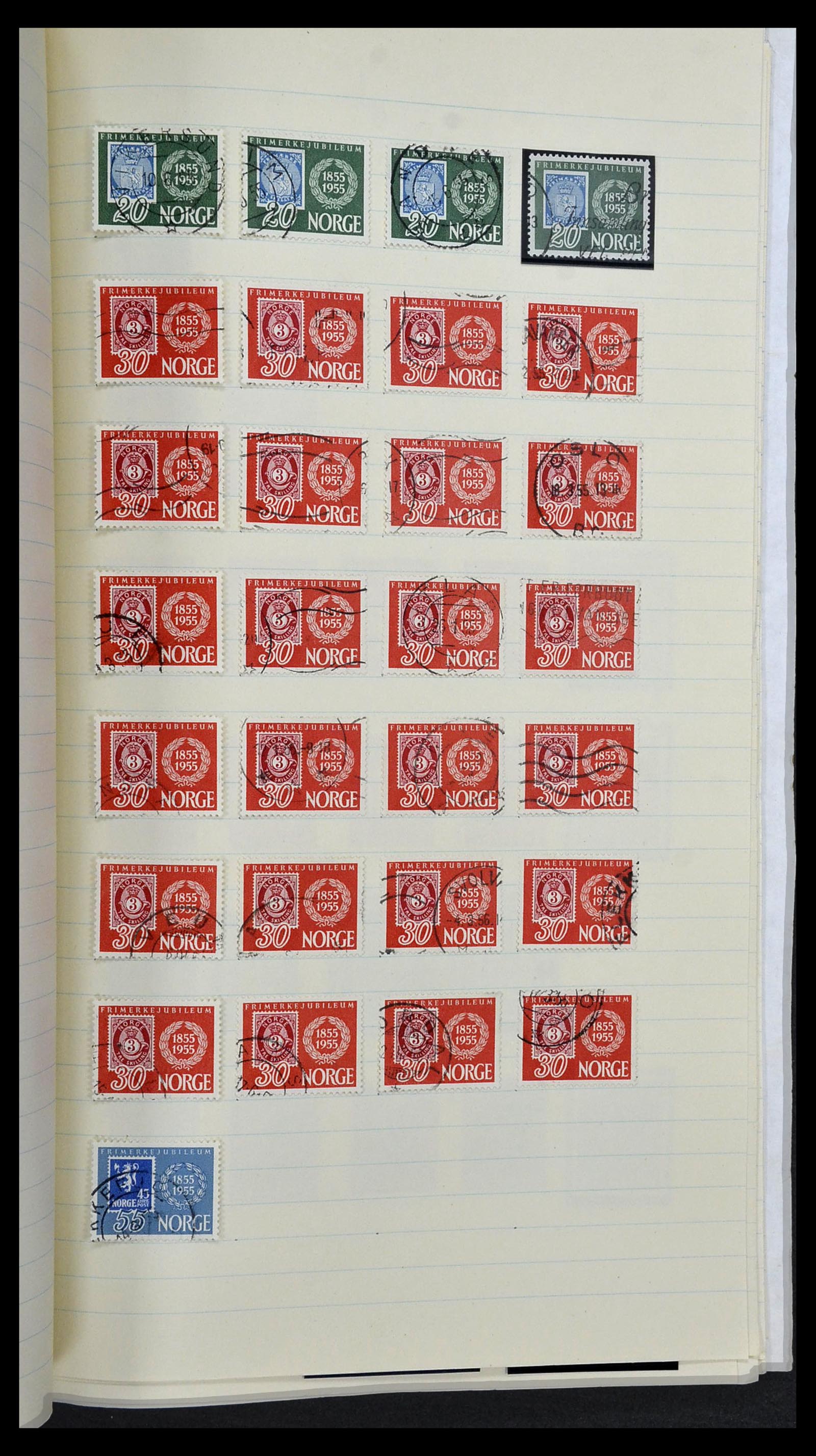 34233 078 - Stamp collection 34233 Norway 1856-1970.