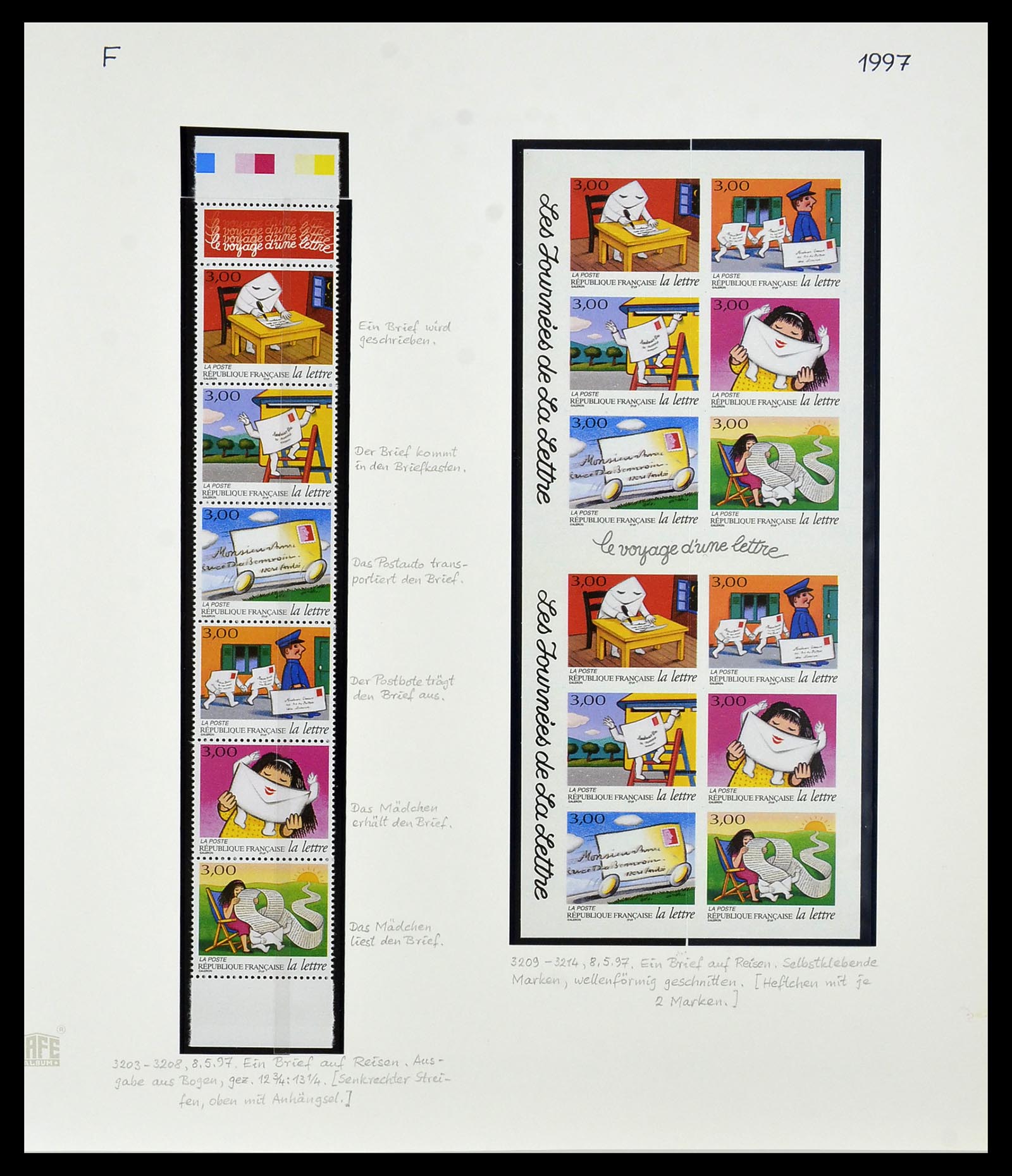 34235 362 - Postzegelverzameling 34235 Frankrijk 1930-2000.
