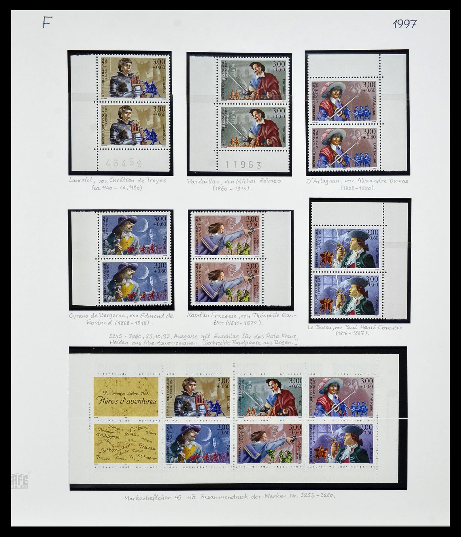 34235 363 - Postzegelverzameling 34235 Frankrijk 1930-2000.