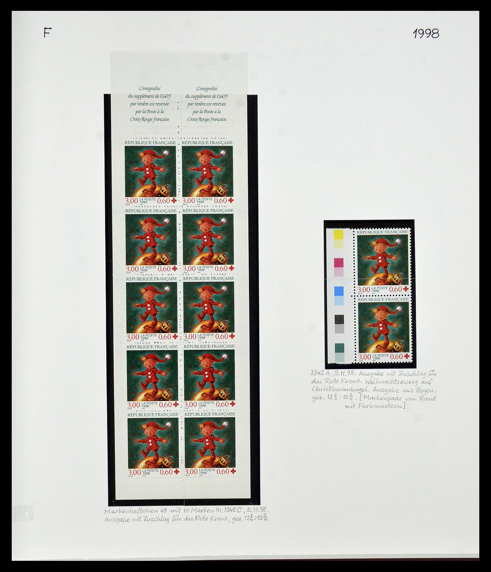 34235 376 - Postzegelverzameling 34235 Frankrijk 1930-2000.