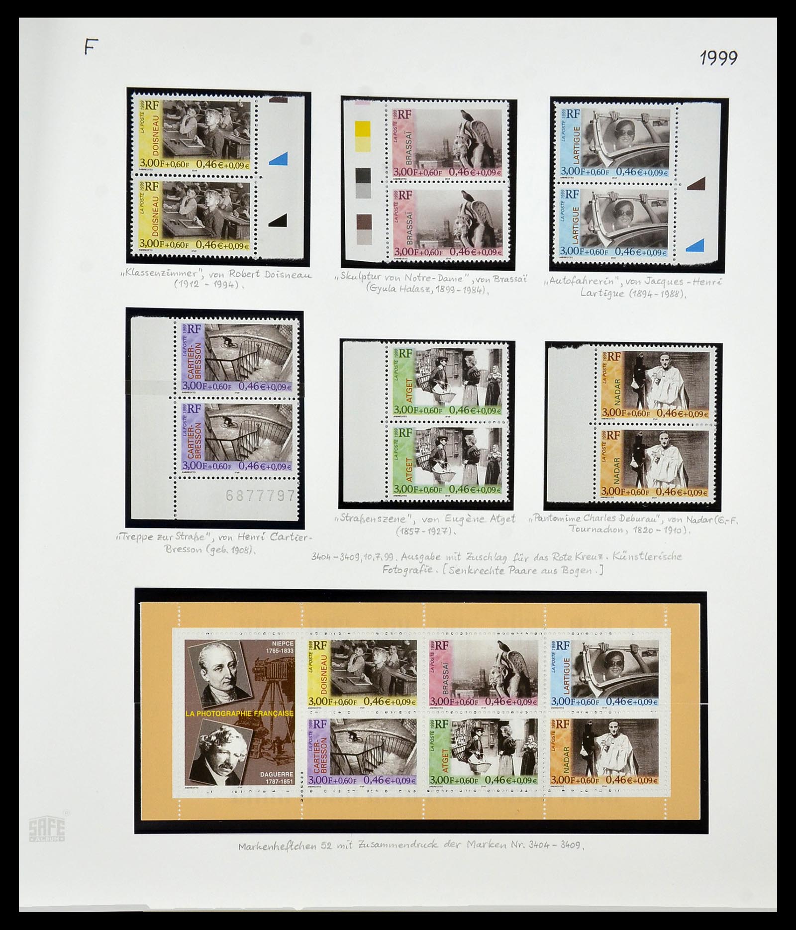 34235 387 - Postzegelverzameling 34235 Frankrijk 1930-2000.