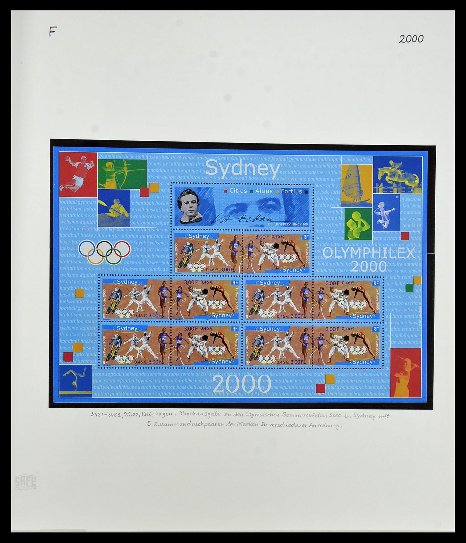 34235 391 - Postzegelverzameling 34235 Frankrijk 1930-2000.