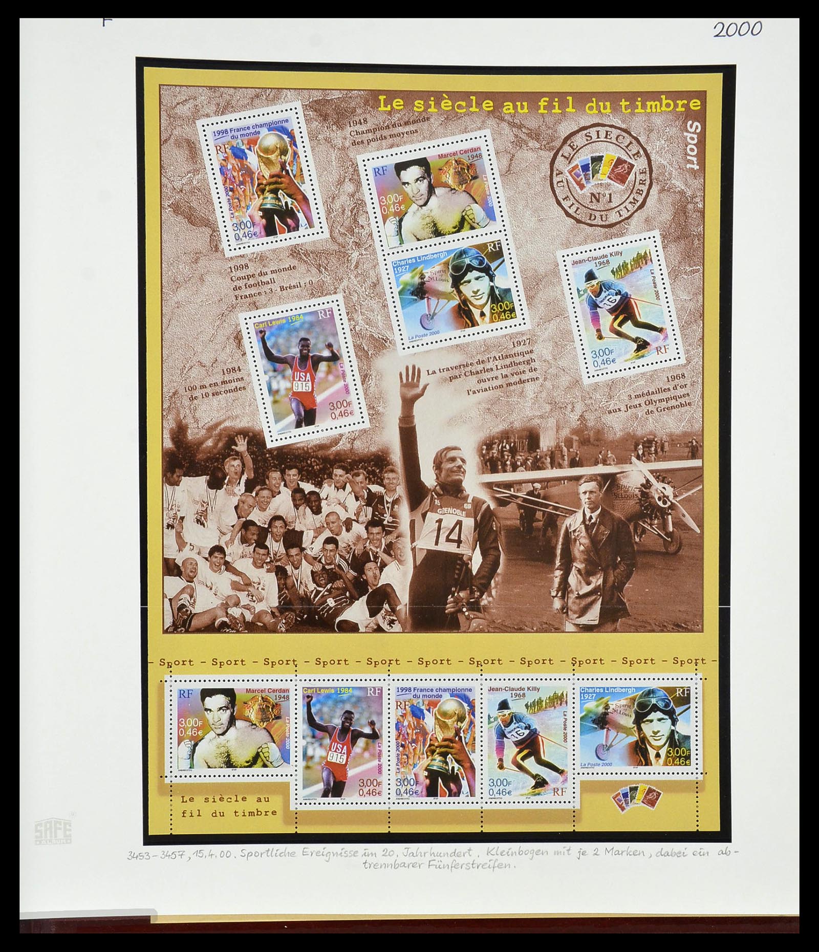 34235 401 - Postzegelverzameling 34235 Frankrijk 1930-2000.