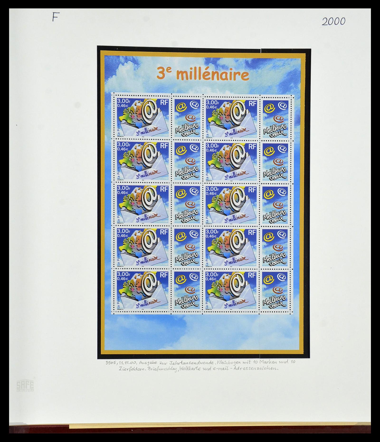 34235 403 - Postzegelverzameling 34235 Frankrijk 1930-2000.