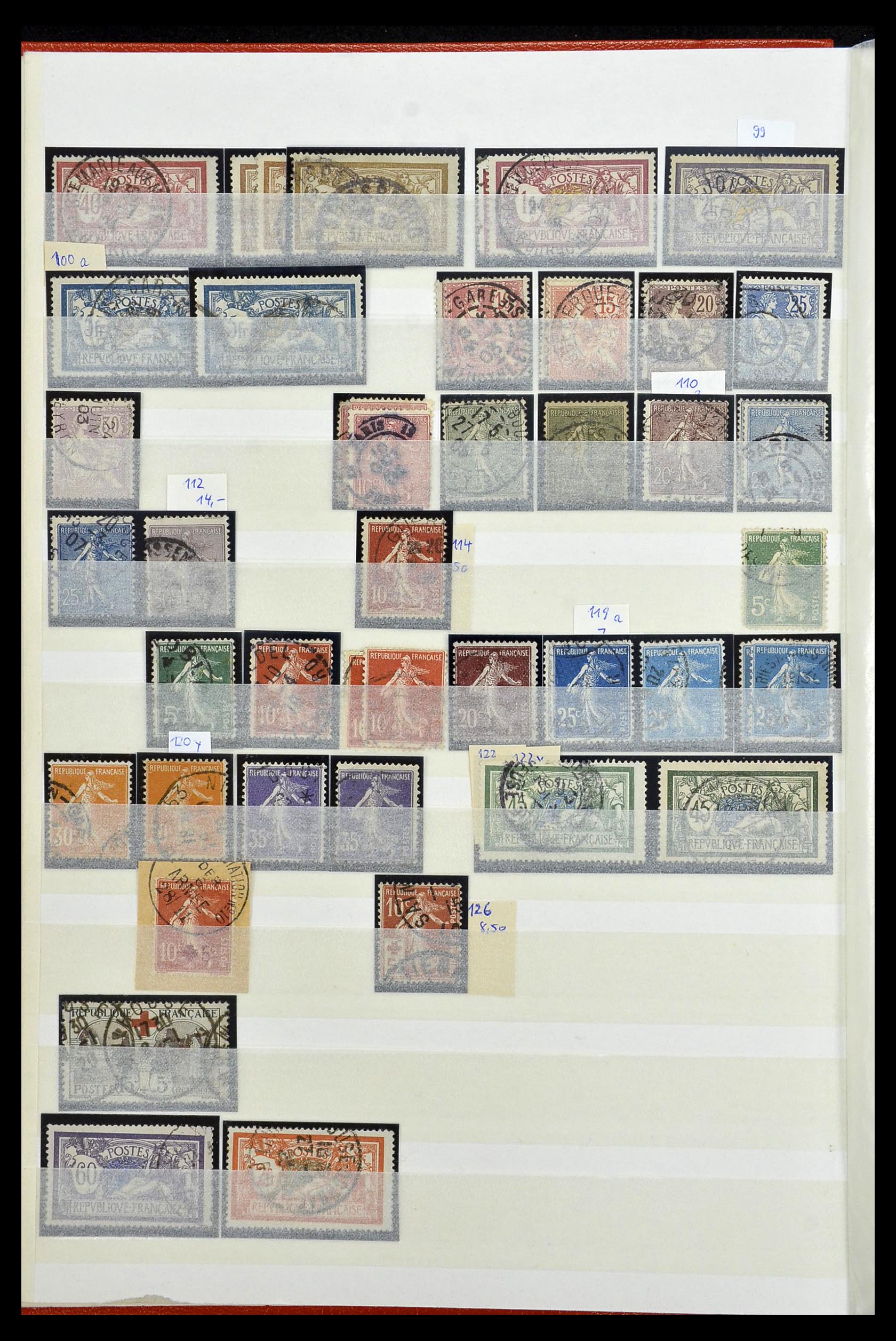 34236 002 - Postzegelverzameling 34236 Frankrijk 1853-2004.