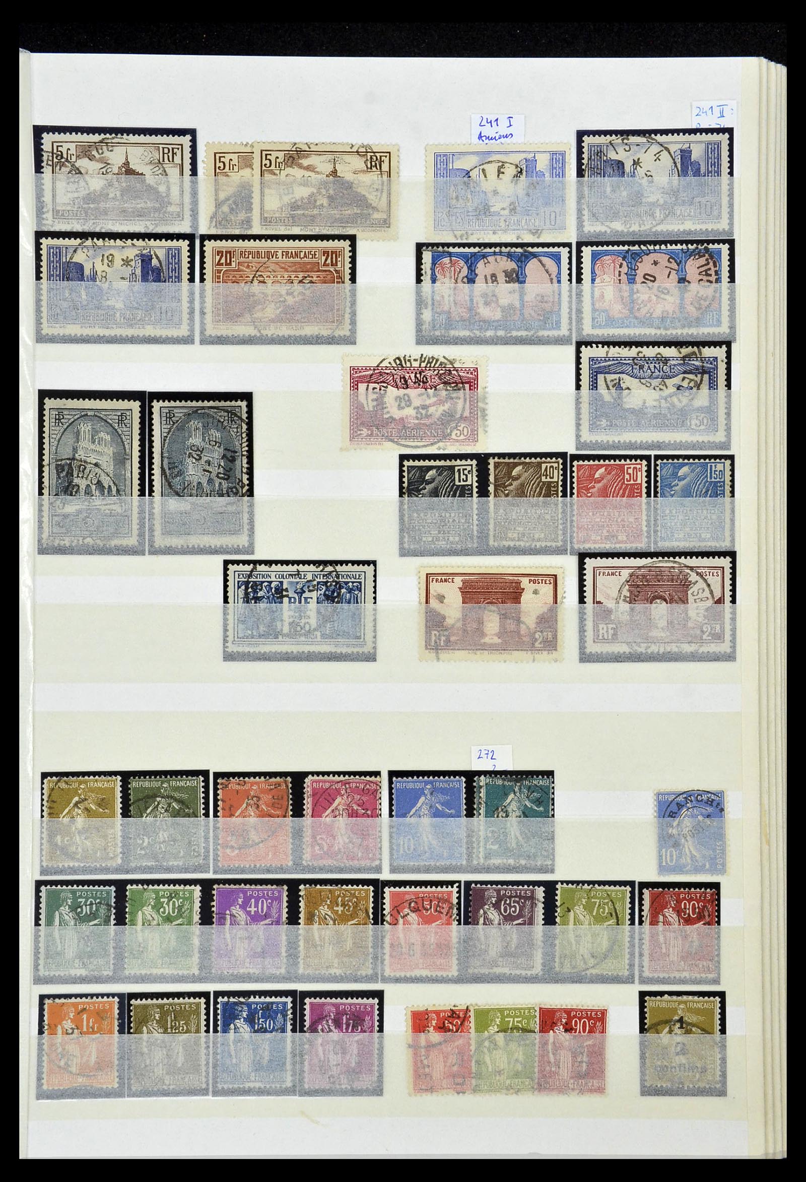 34236 005 - Postzegelverzameling 34236 Frankrijk 1853-2004.
