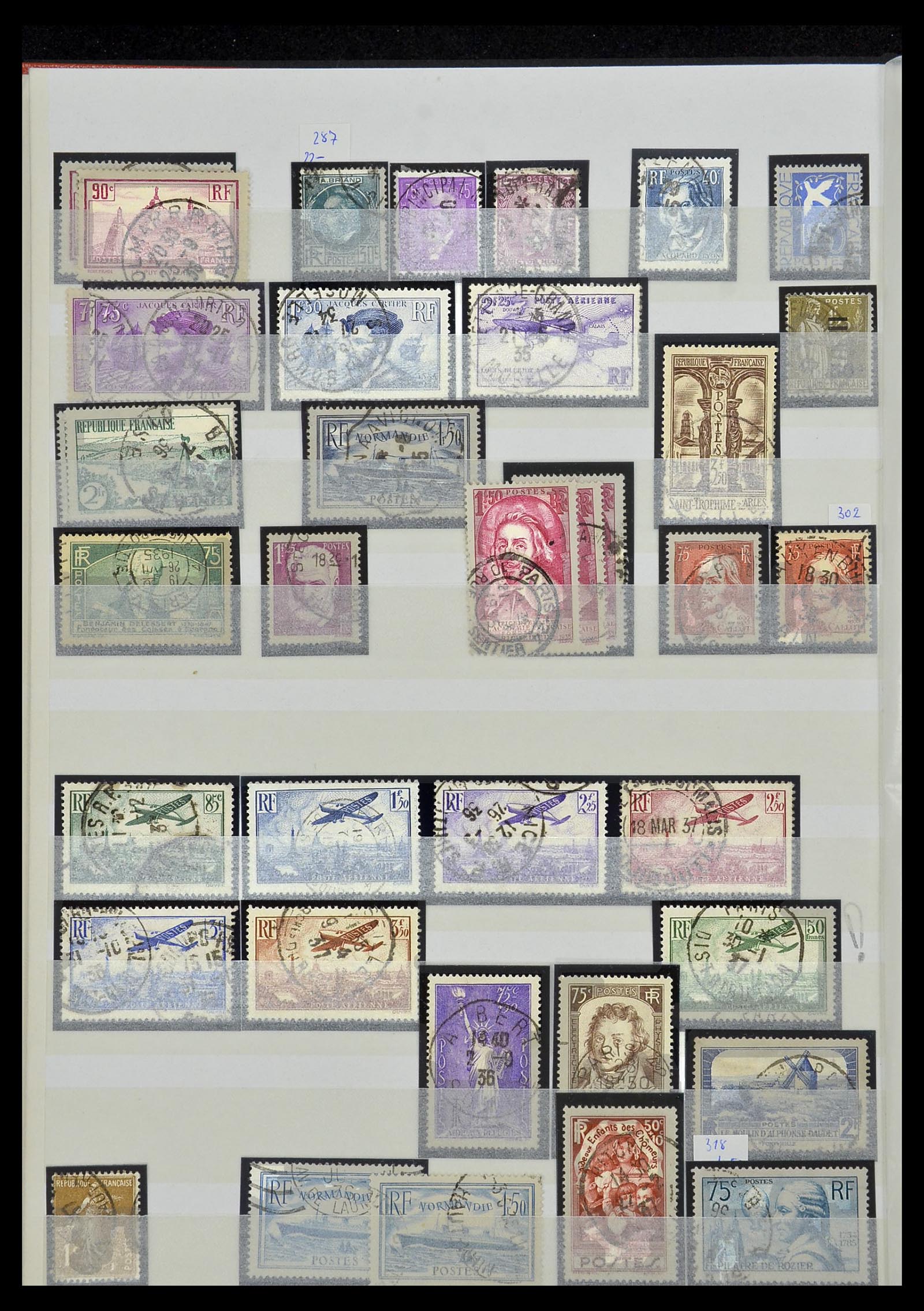 34236 006 - Postzegelverzameling 34236 Frankrijk 1853-2004.