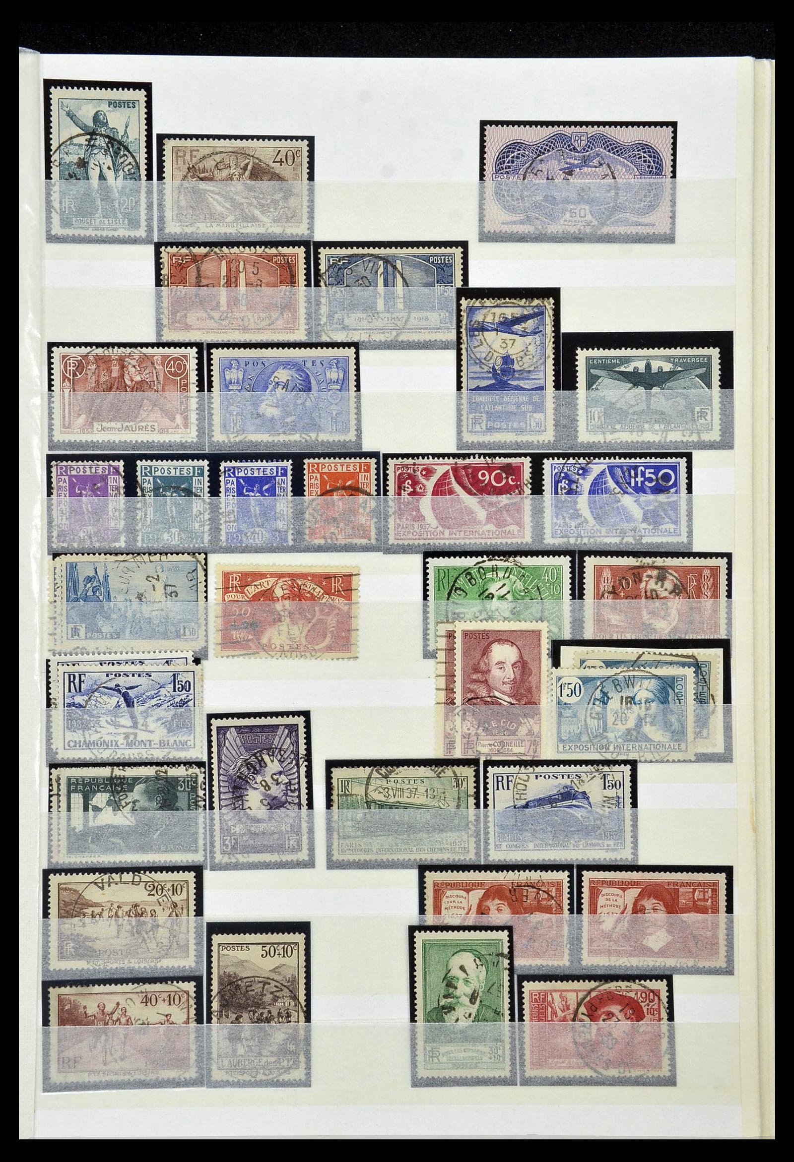 34236 007 - Postzegelverzameling 34236 Frankrijk 1853-2004.