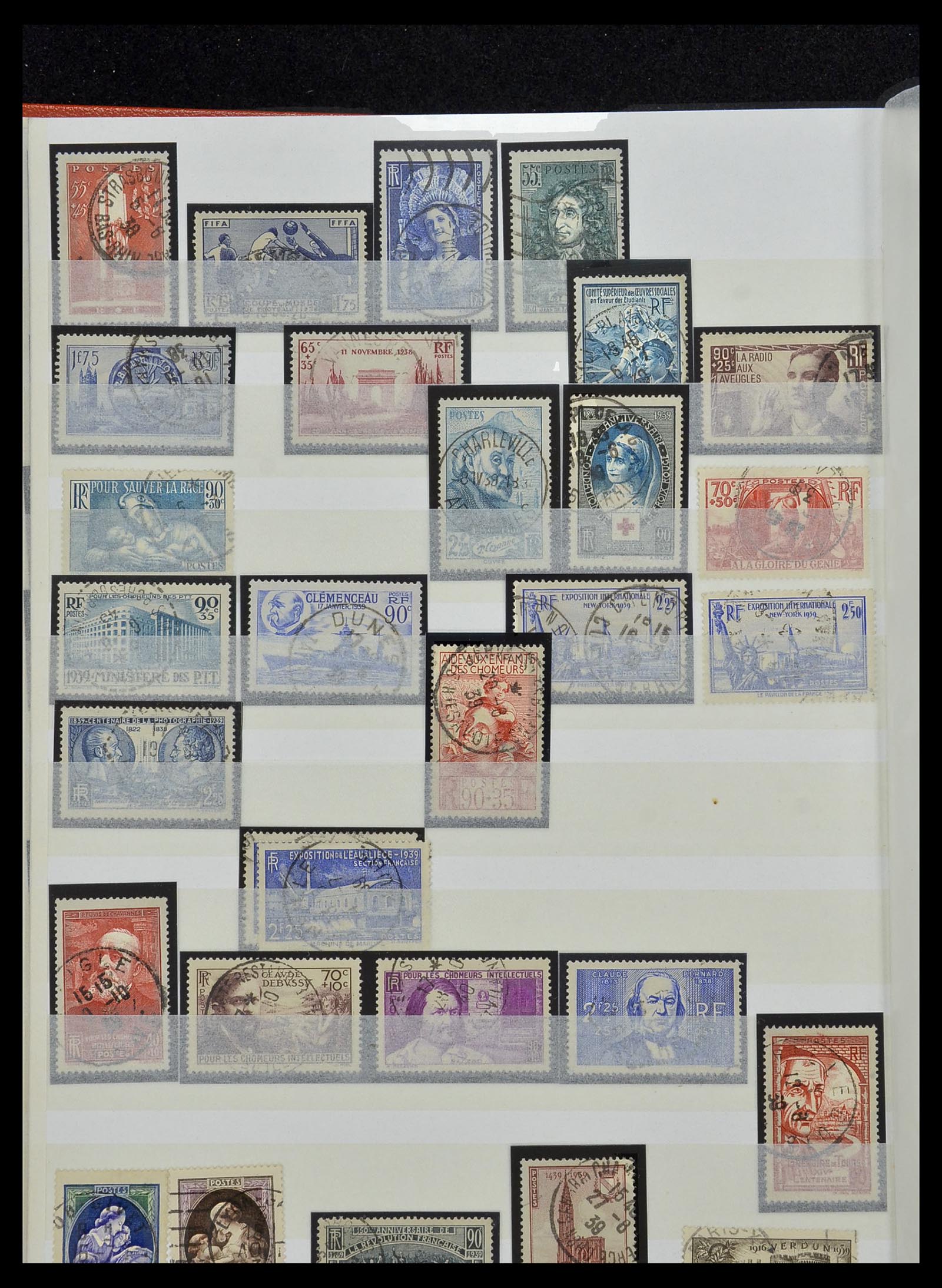34236 010 - Postzegelverzameling 34236 Frankrijk 1853-2004.