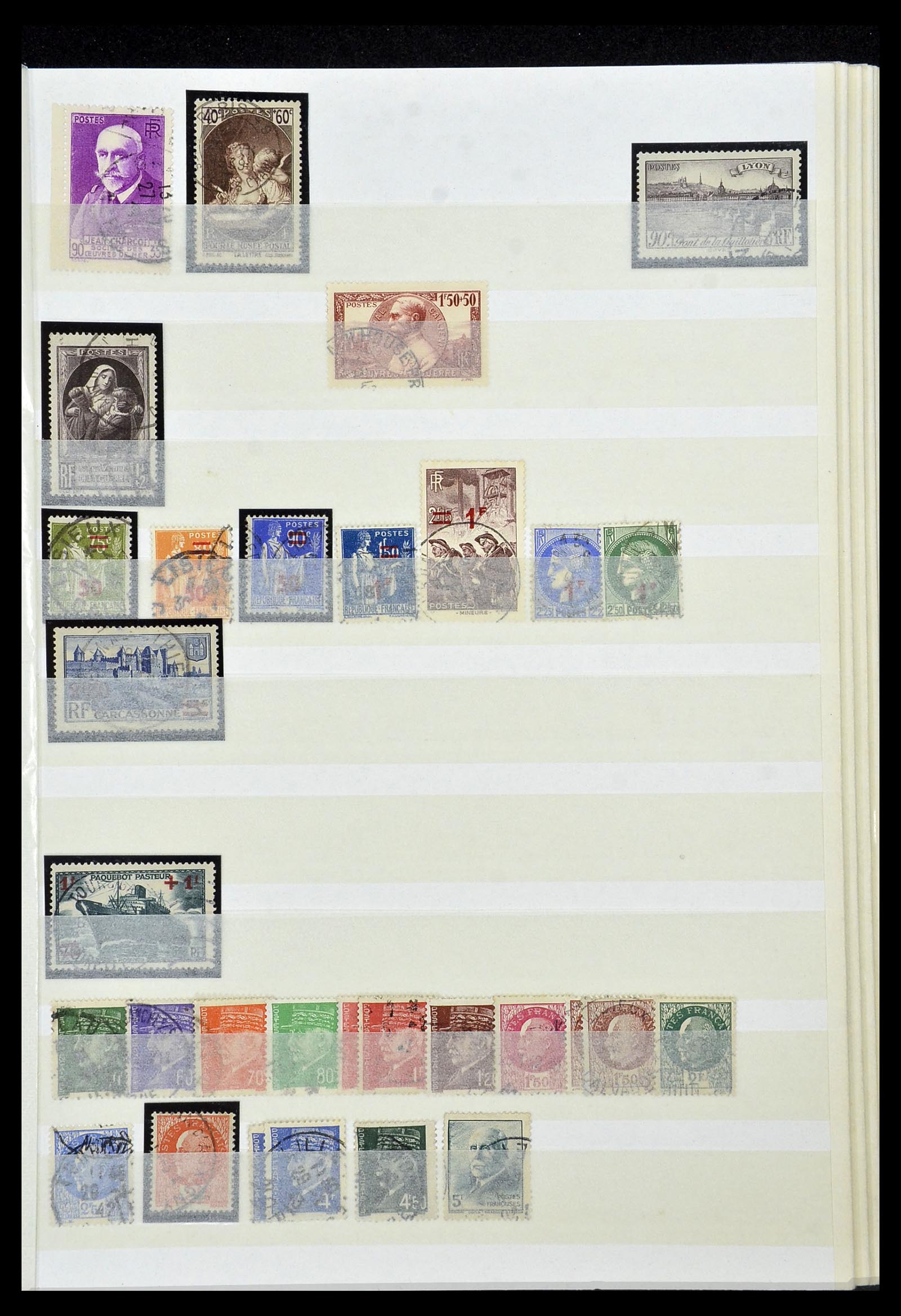 34236 011 - Postzegelverzameling 34236 Frankrijk 1853-2004.
