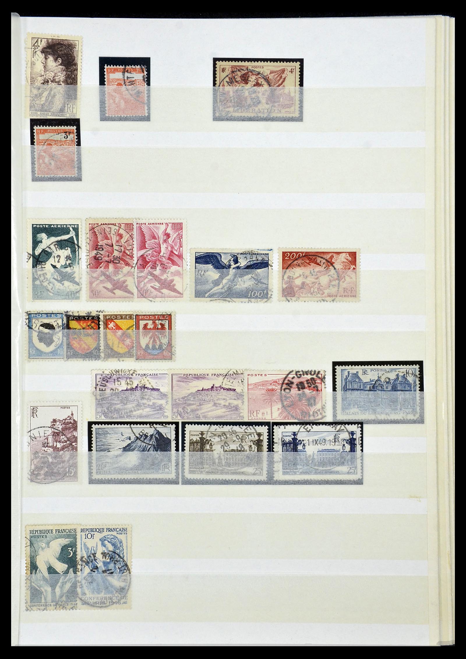 34236 015 - Postzegelverzameling 34236 Frankrijk 1853-2004.