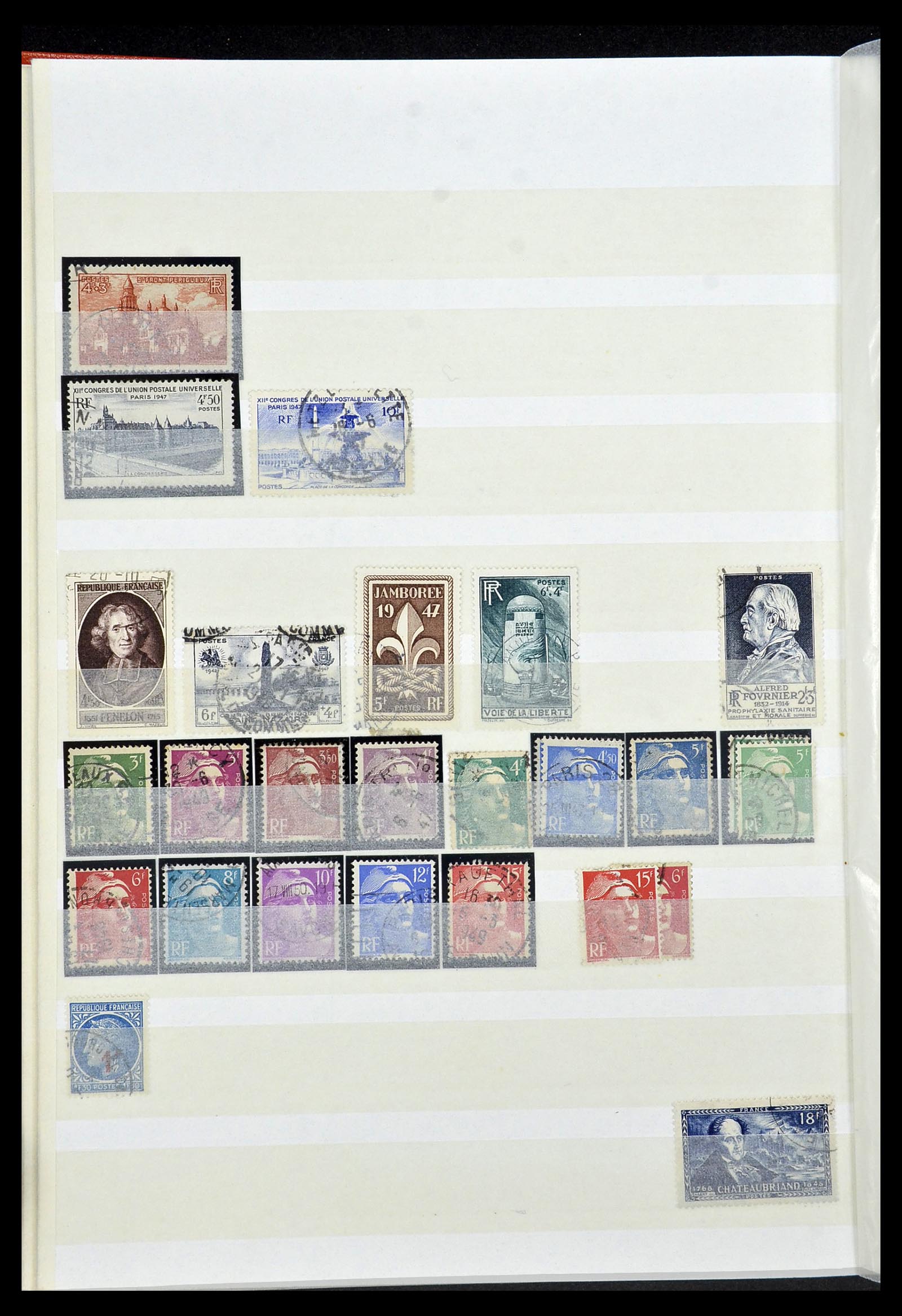 34236 016 - Postzegelverzameling 34236 Frankrijk 1853-2004.