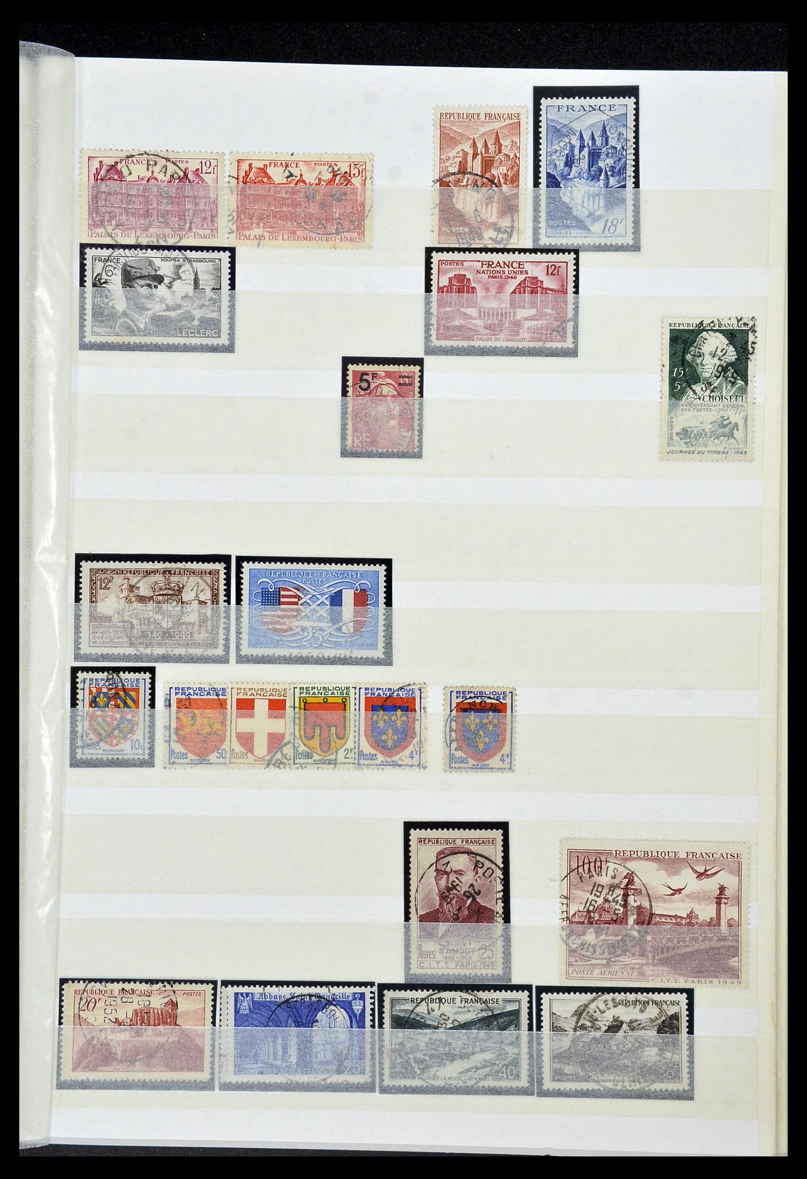 34236 017 - Postzegelverzameling 34236 Frankrijk 1853-2004.