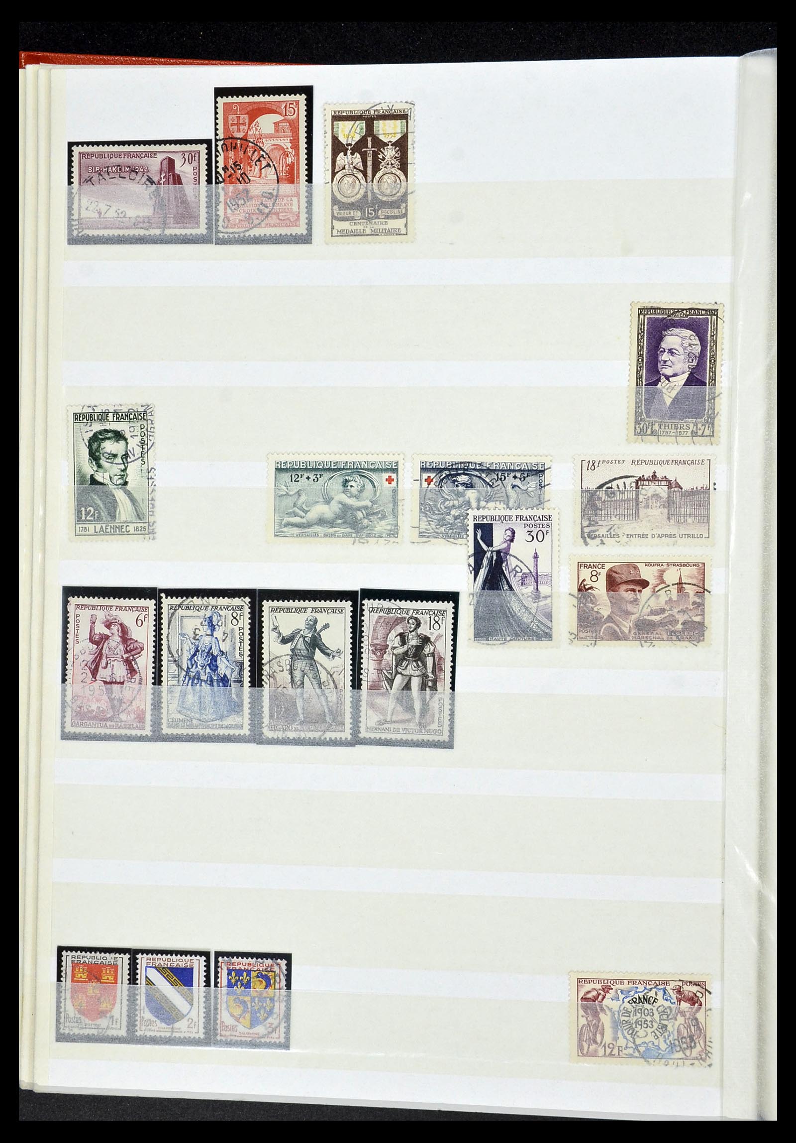 34236 020 - Postzegelverzameling 34236 Frankrijk 1853-2004.