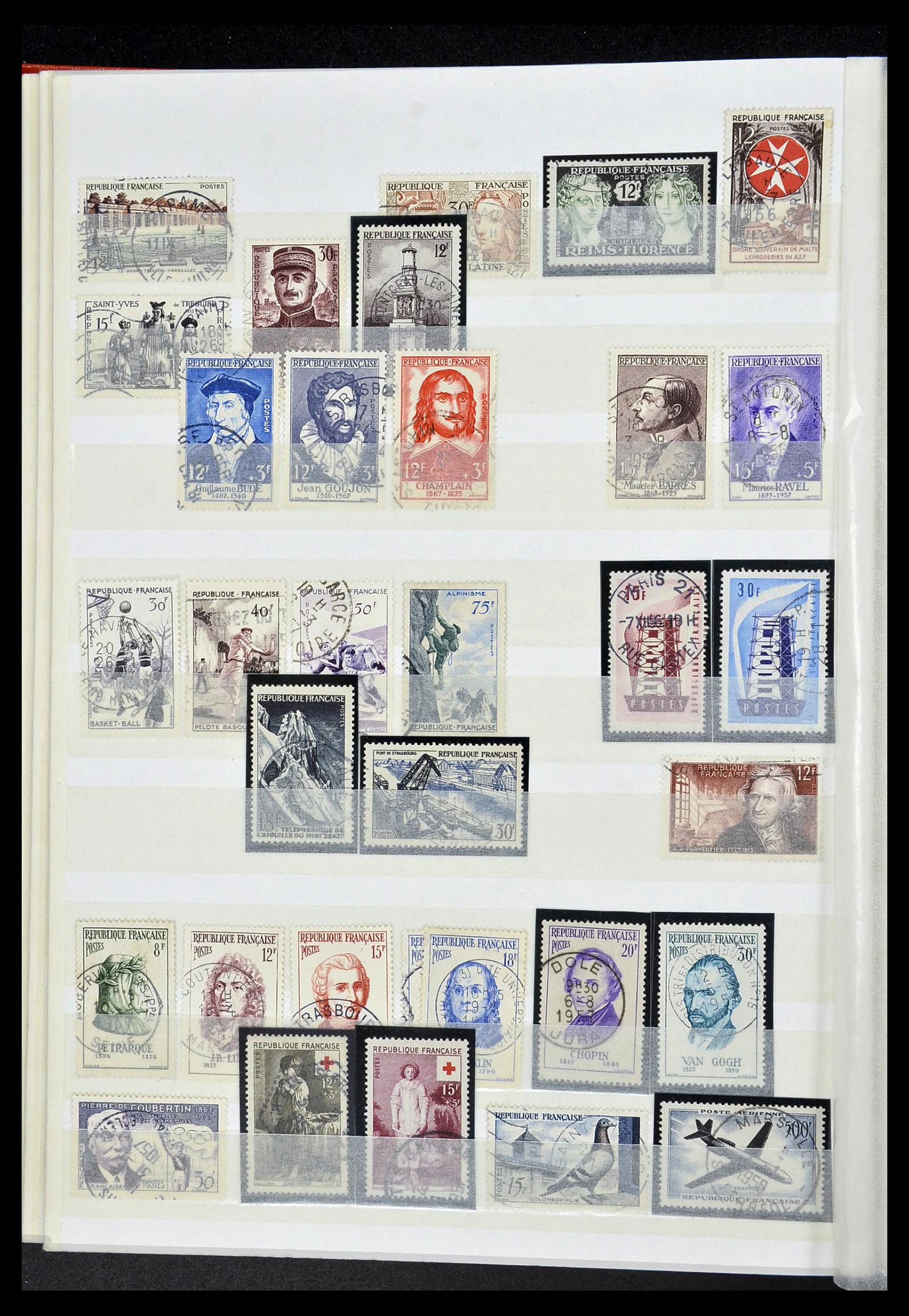 34236 024 - Postzegelverzameling 34236 Frankrijk 1853-2004.