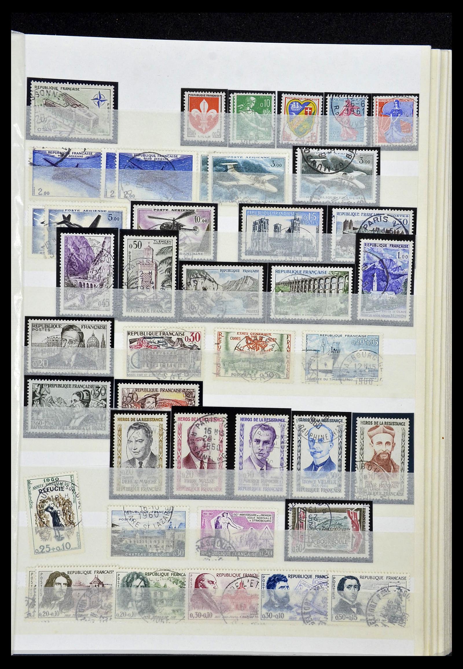 34236 029 - Postzegelverzameling 34236 Frankrijk 1853-2004.