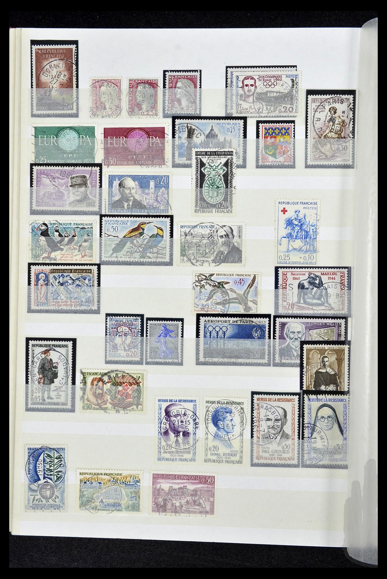 34236 030 - Postzegelverzameling 34236 Frankrijk 1853-2004.