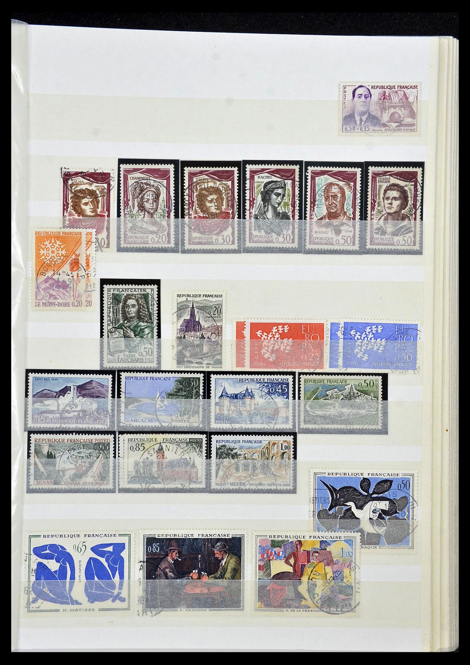 34236 031 - Postzegelverzameling 34236 Frankrijk 1853-2004.