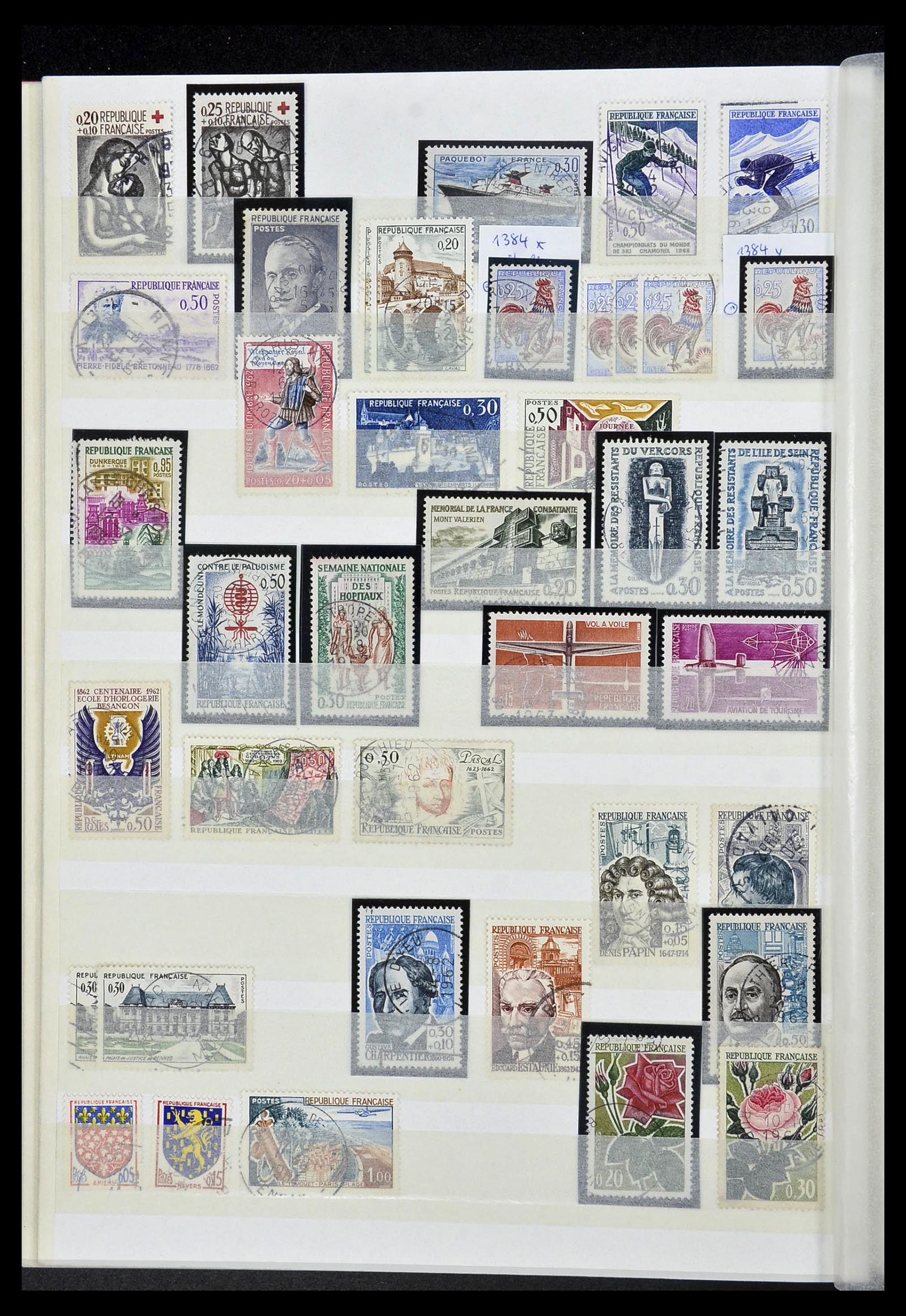 34236 032 - Postzegelverzameling 34236 Frankrijk 1853-2004.