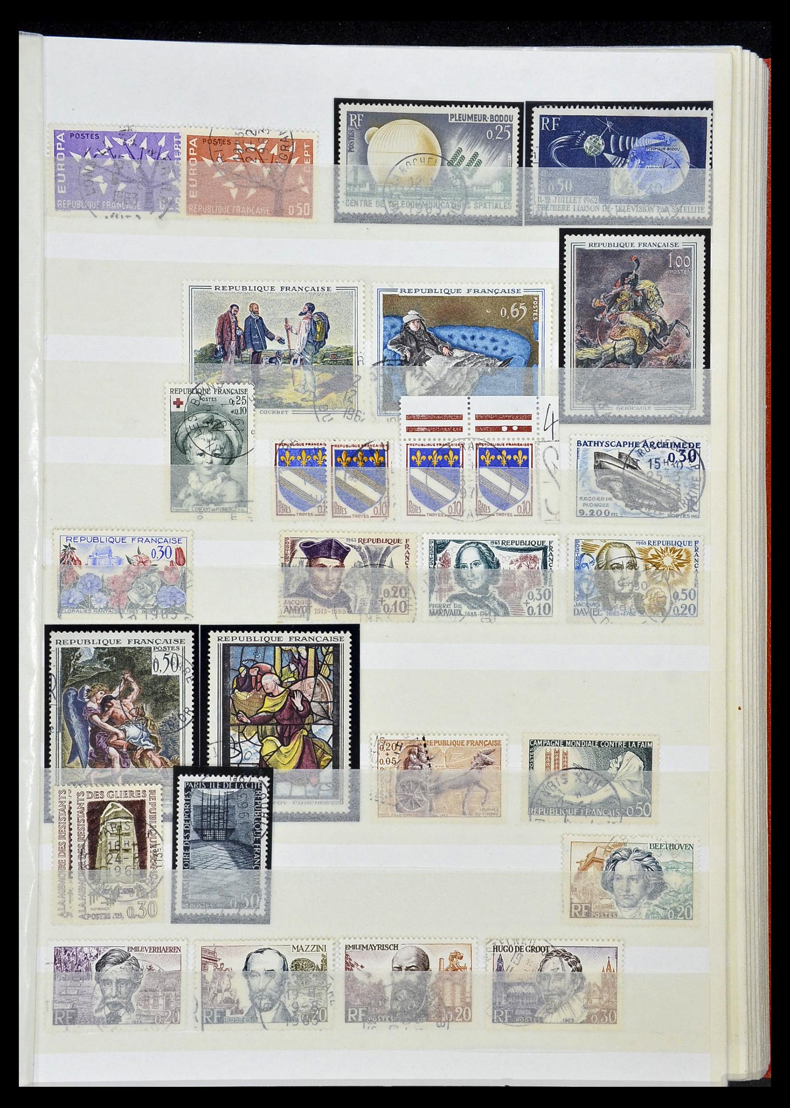 34236 033 - Postzegelverzameling 34236 Frankrijk 1853-2004.