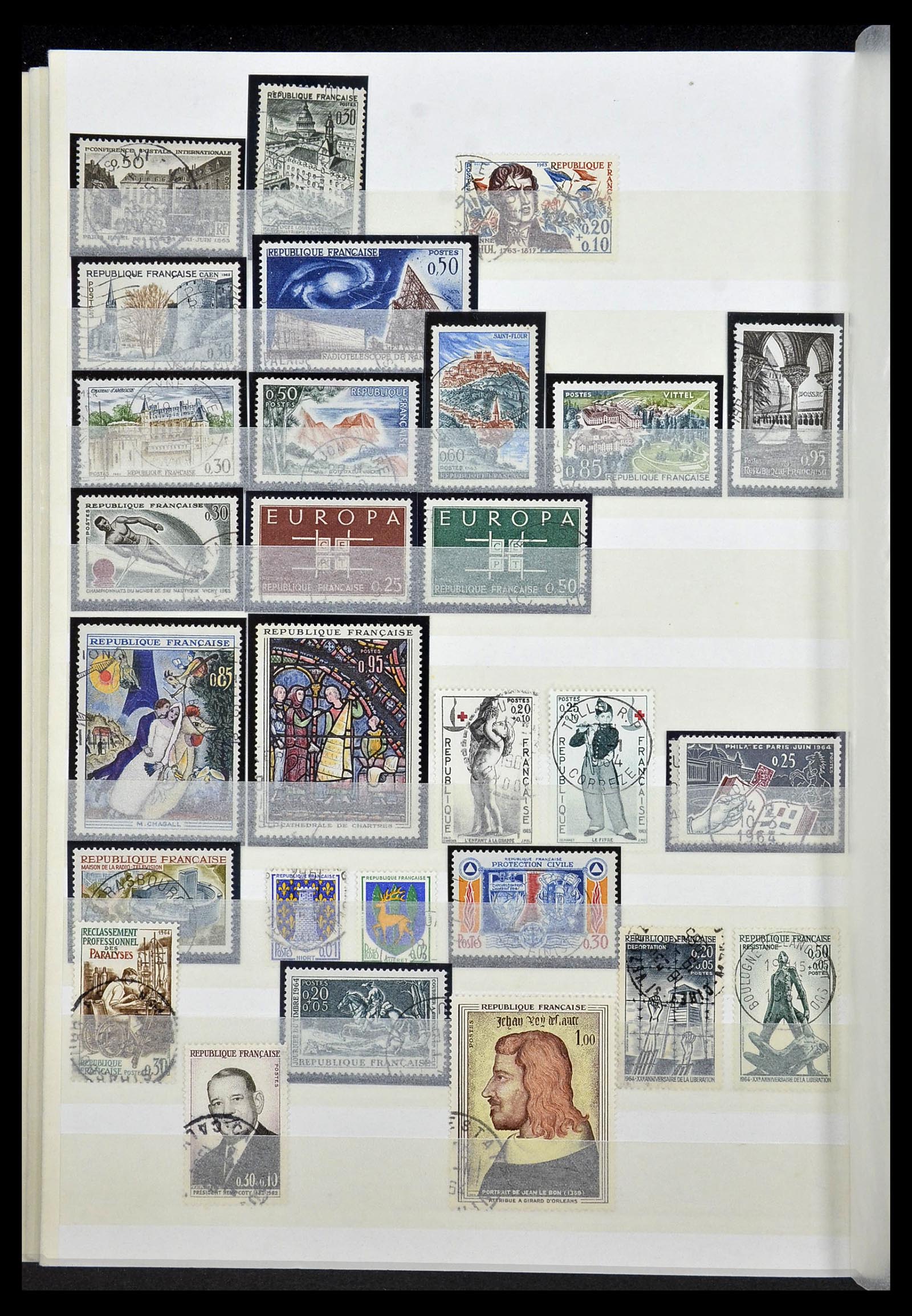 34236 034 - Stamp collection 34236 France 1853-2004.