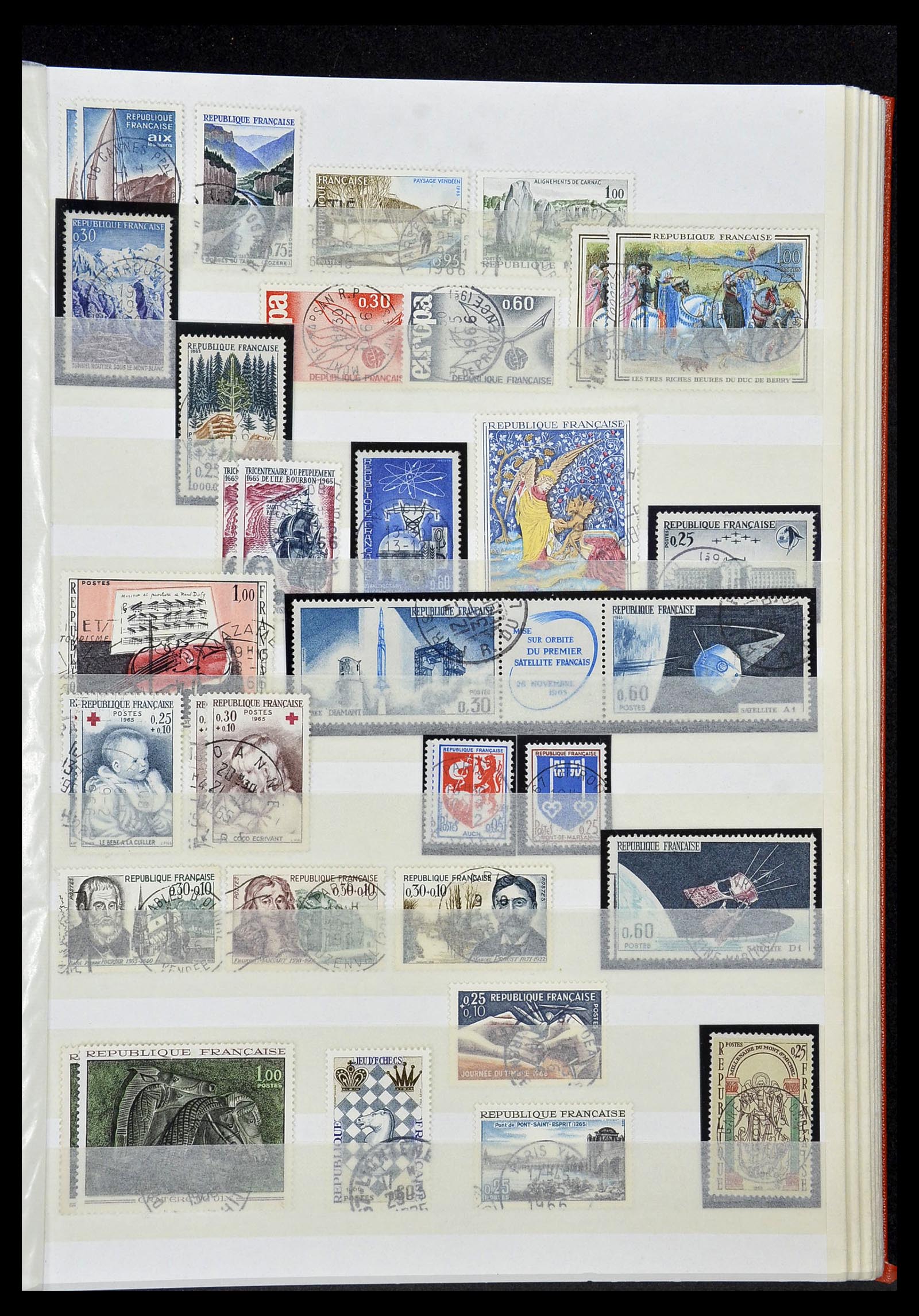 34236 037 - Postzegelverzameling 34236 Frankrijk 1853-2004.
