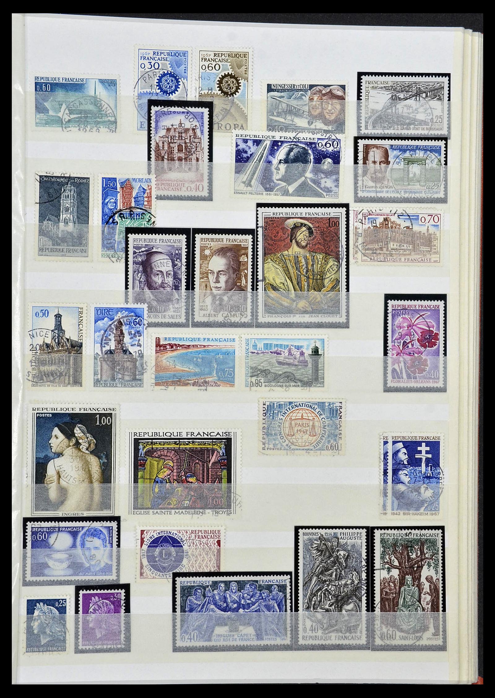 34236 039 - Postzegelverzameling 34236 Frankrijk 1853-2004.