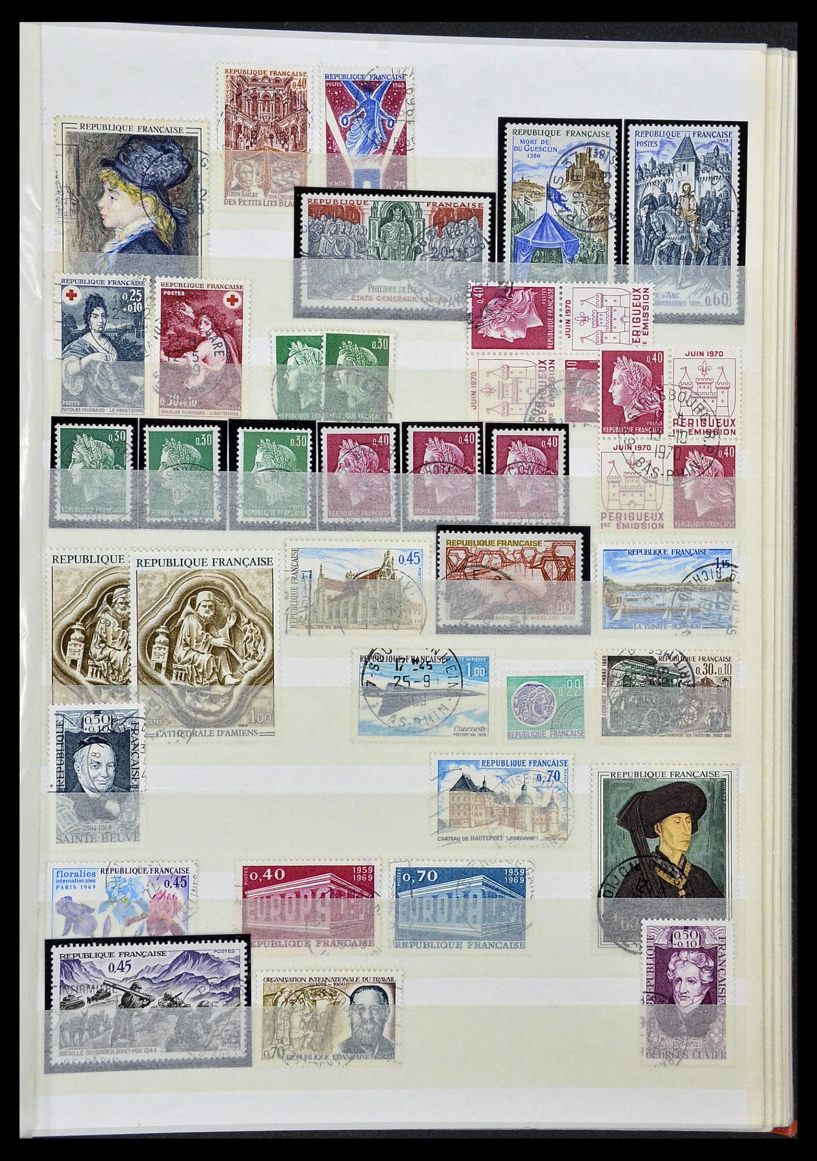 34236 041 - Postzegelverzameling 34236 Frankrijk 1853-2004.
