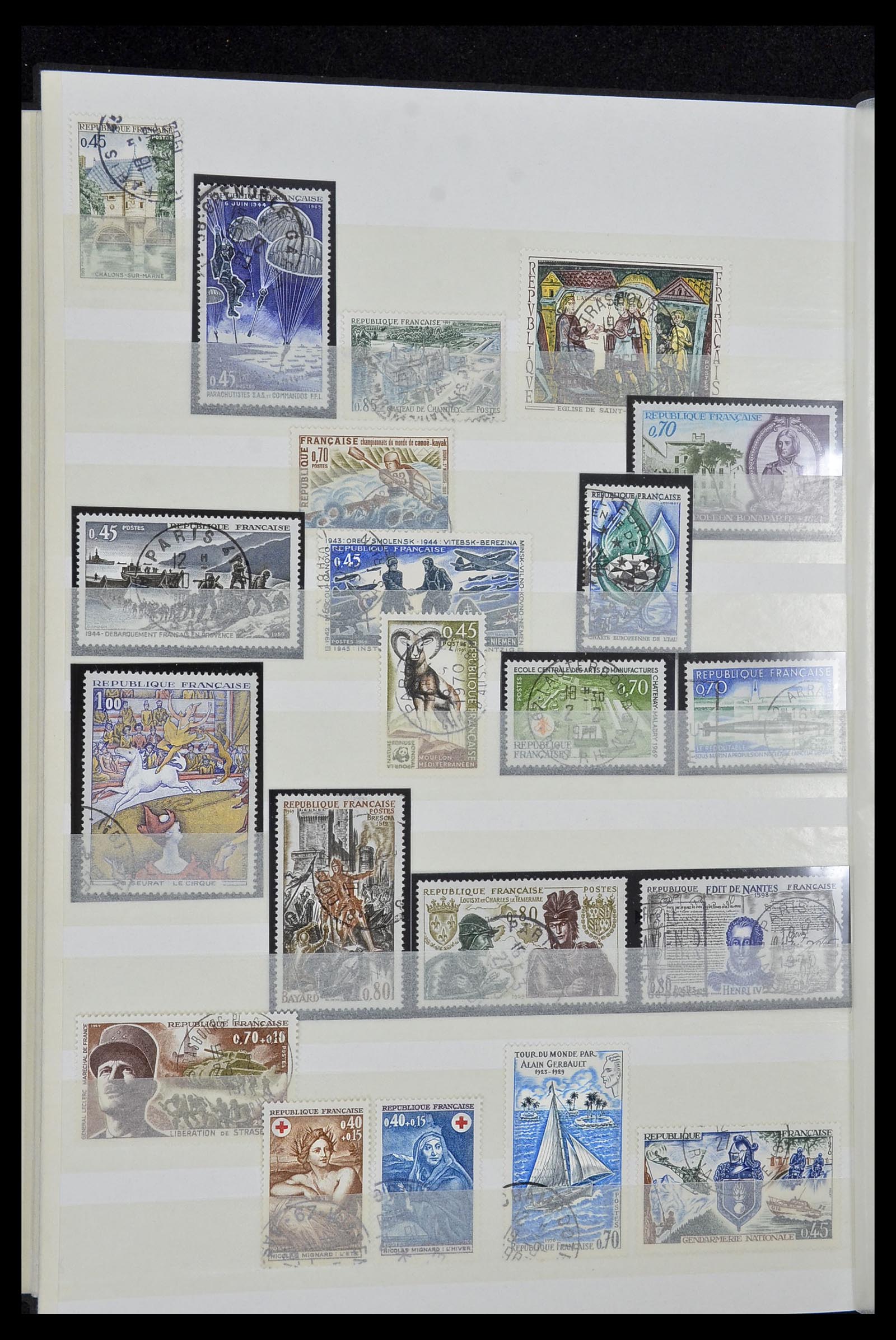 34236 042 - Postzegelverzameling 34236 Frankrijk 1853-2004.