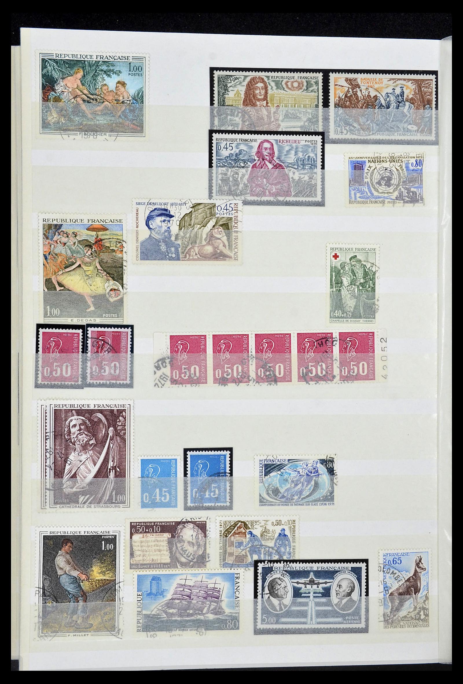 34236 044 - Postzegelverzameling 34236 Frankrijk 1853-2004.