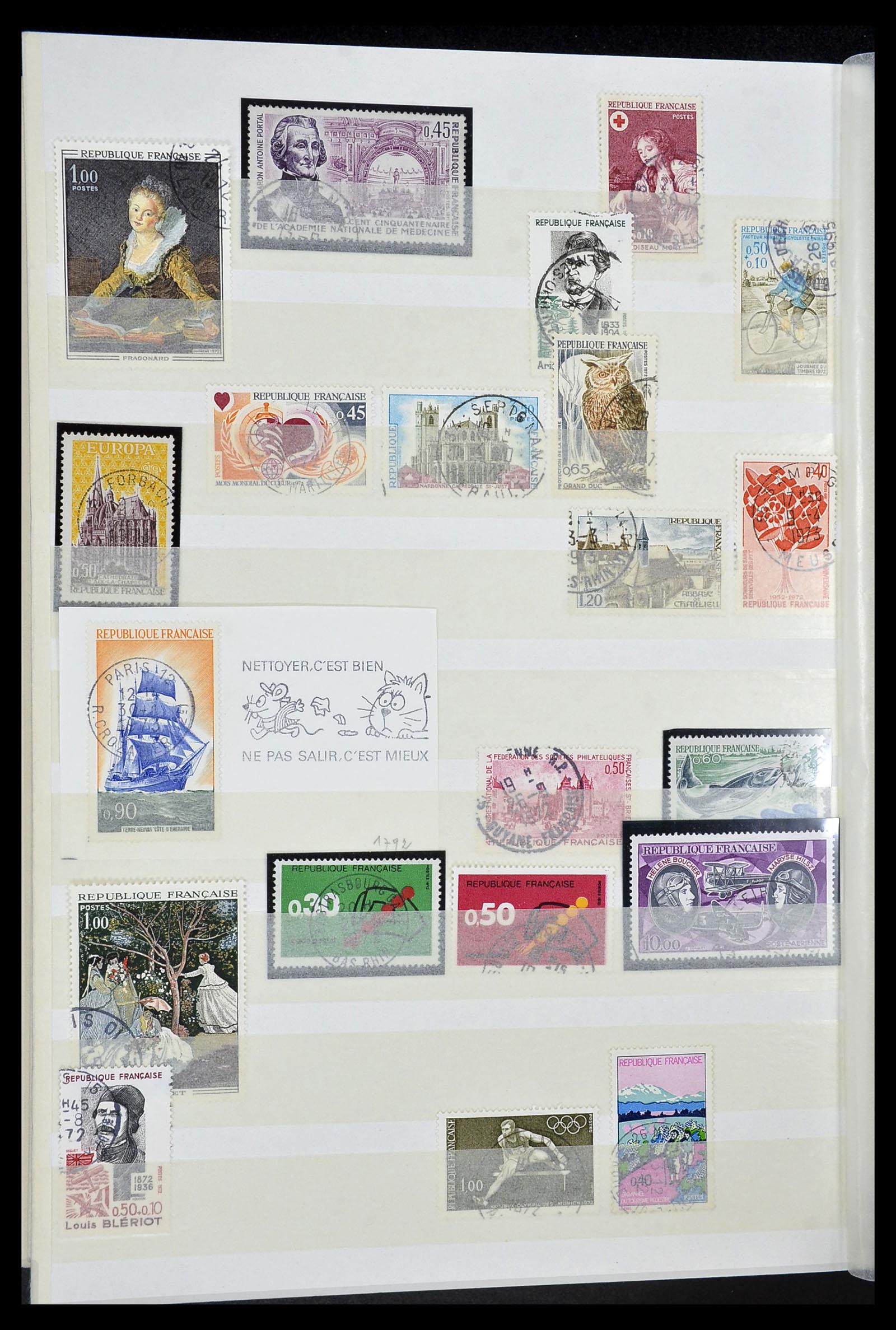 34236 046 - Postzegelverzameling 34236 Frankrijk 1853-2004.
