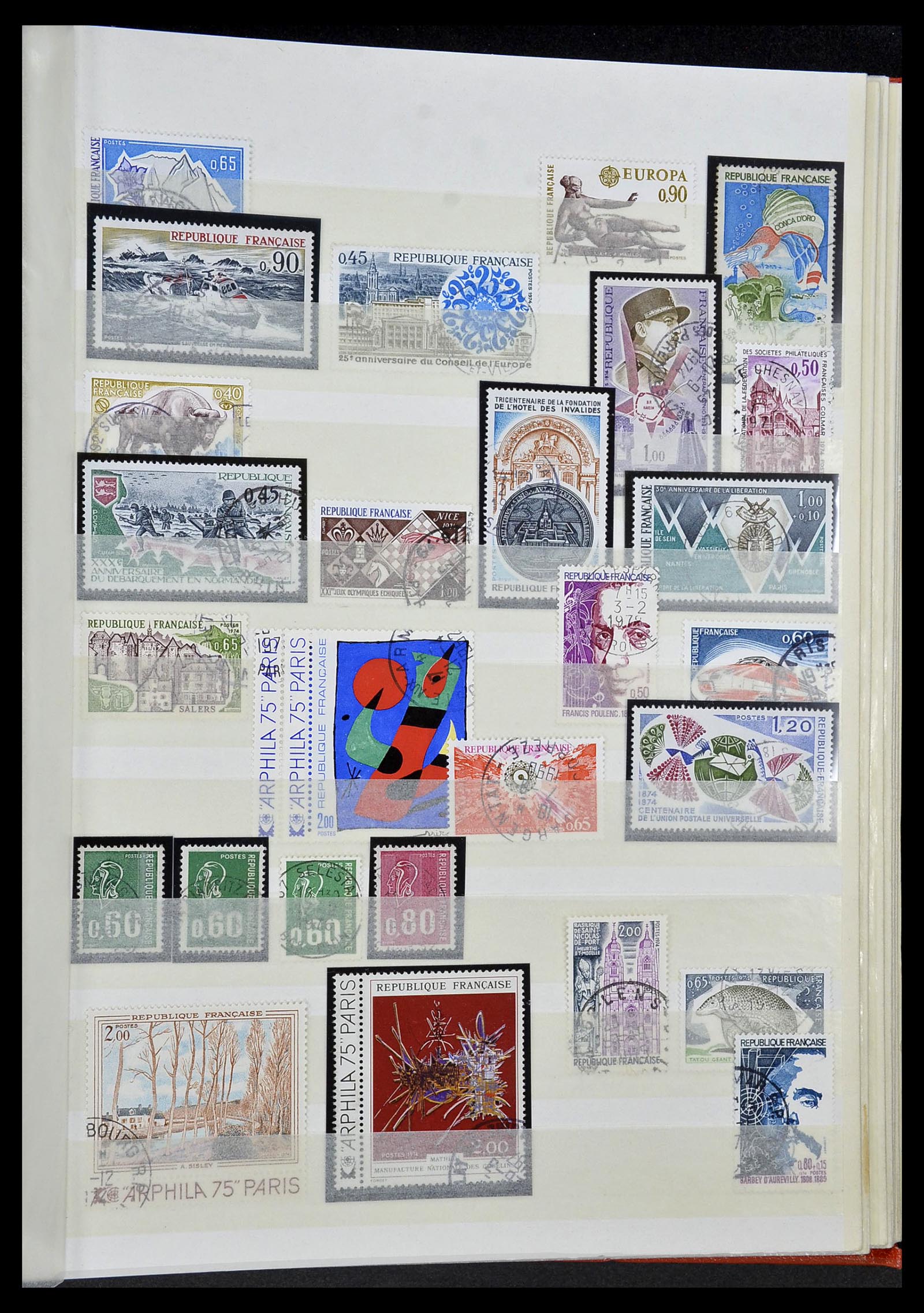 34236 049 - Postzegelverzameling 34236 Frankrijk 1853-2004.