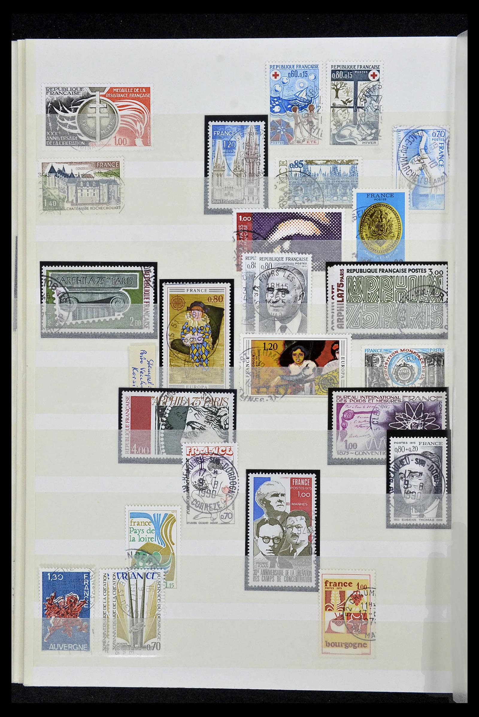 34236 050 - Postzegelverzameling 34236 Frankrijk 1853-2004.