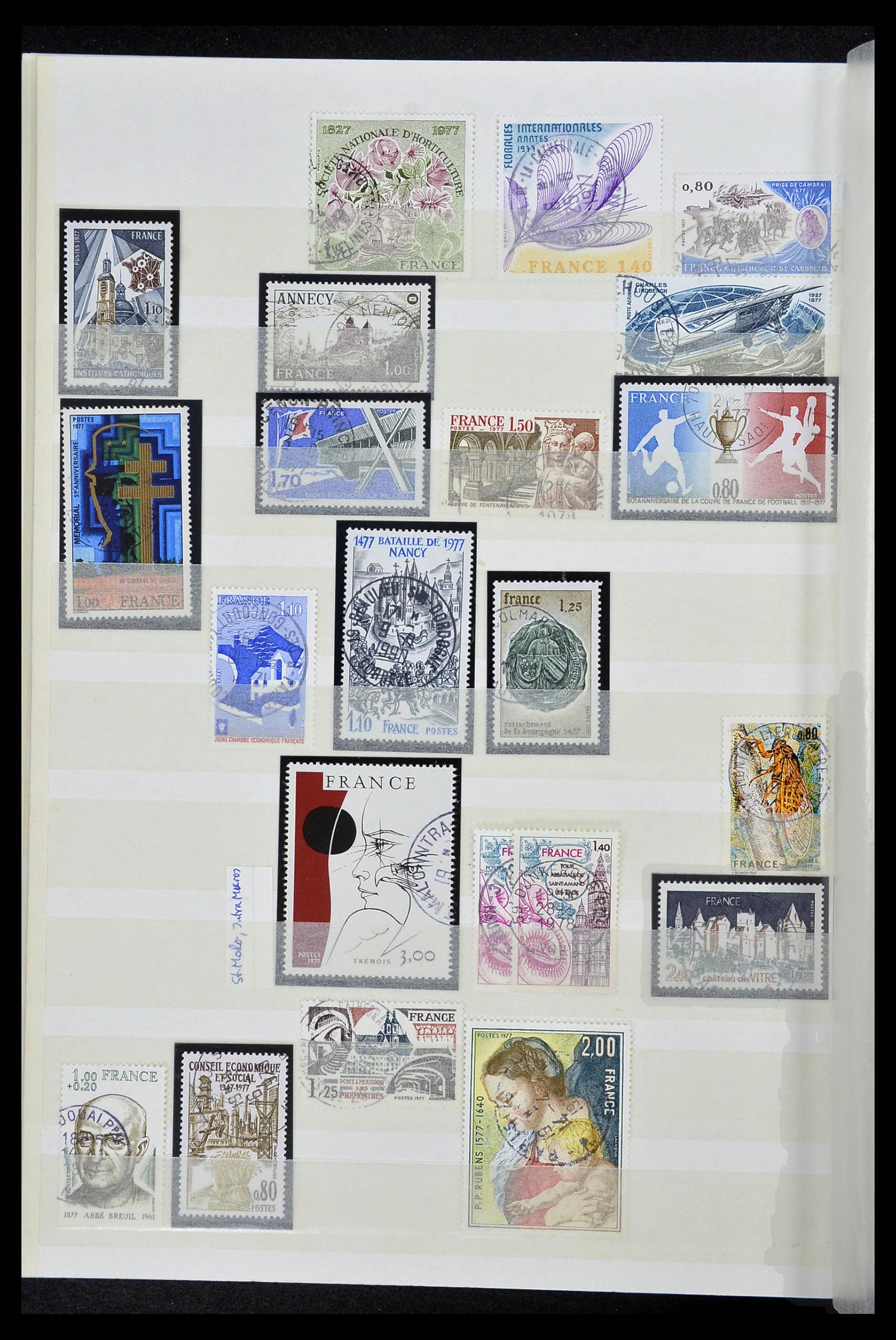34236 054 - Postzegelverzameling 34236 Frankrijk 1853-2004.