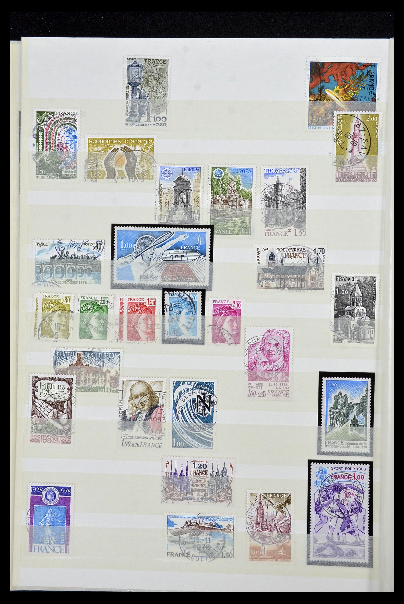 34236 056 - Postzegelverzameling 34236 Frankrijk 1853-2004.
