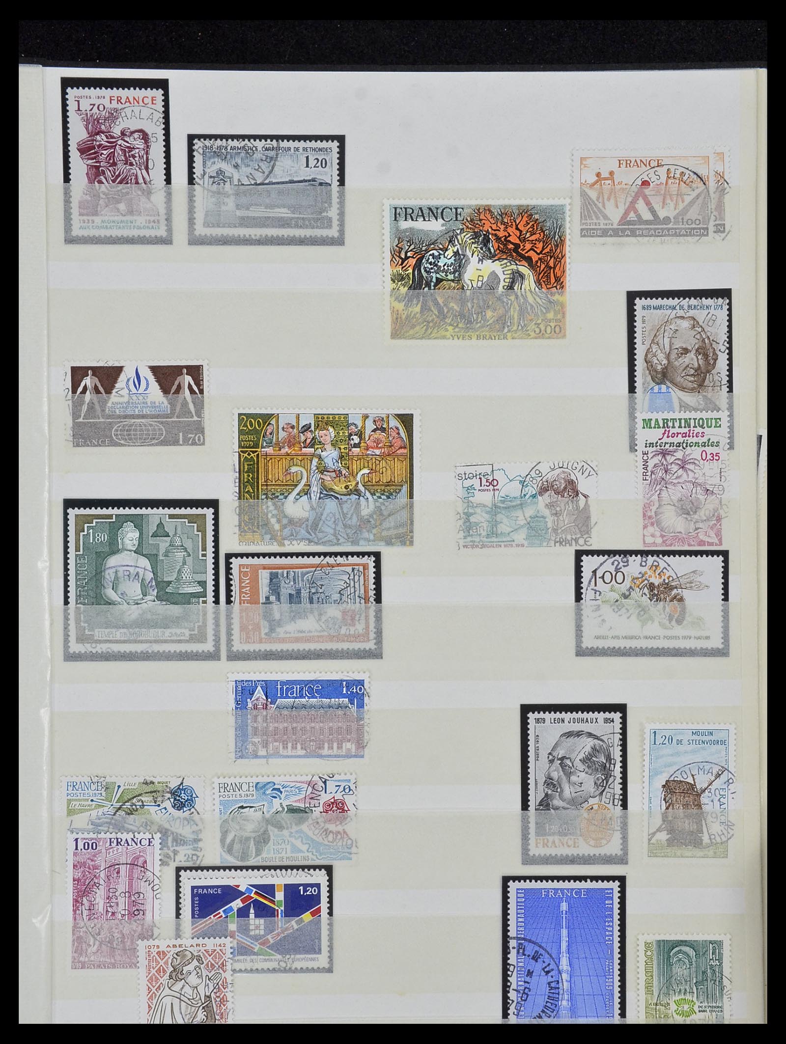 34236 057 - Postzegelverzameling 34236 Frankrijk 1853-2004.