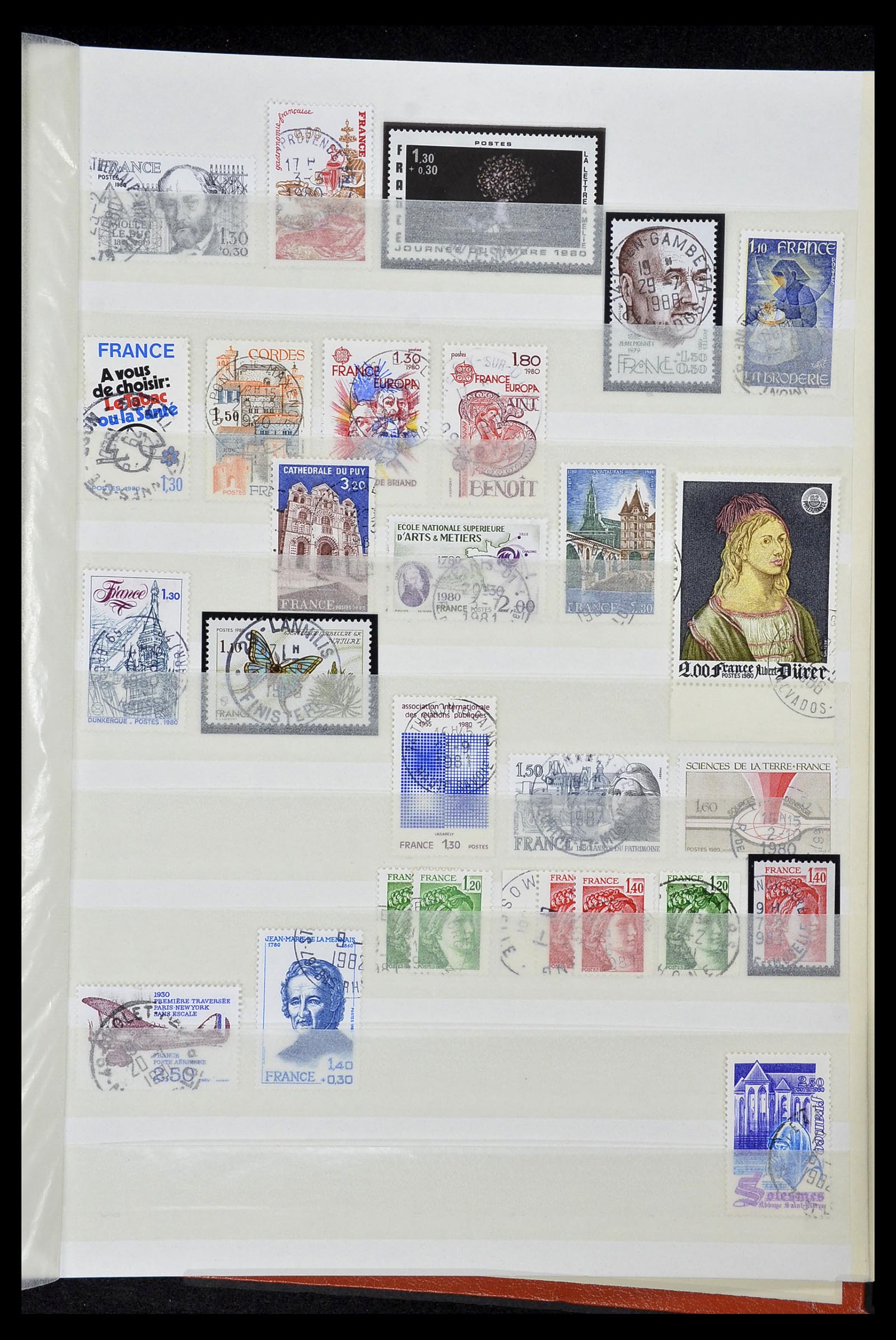 34236 059 - Postzegelverzameling 34236 Frankrijk 1853-2004.