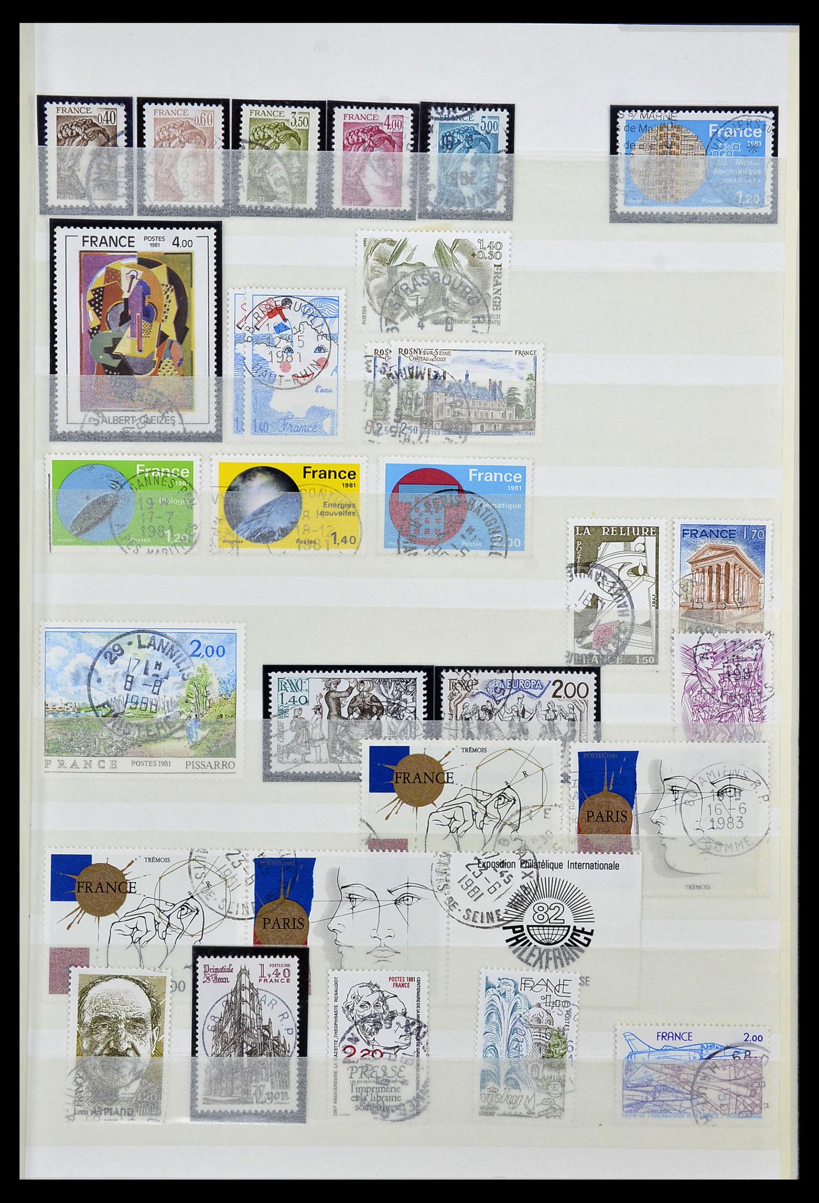 34236 062 - Postzegelverzameling 34236 Frankrijk 1853-2004.