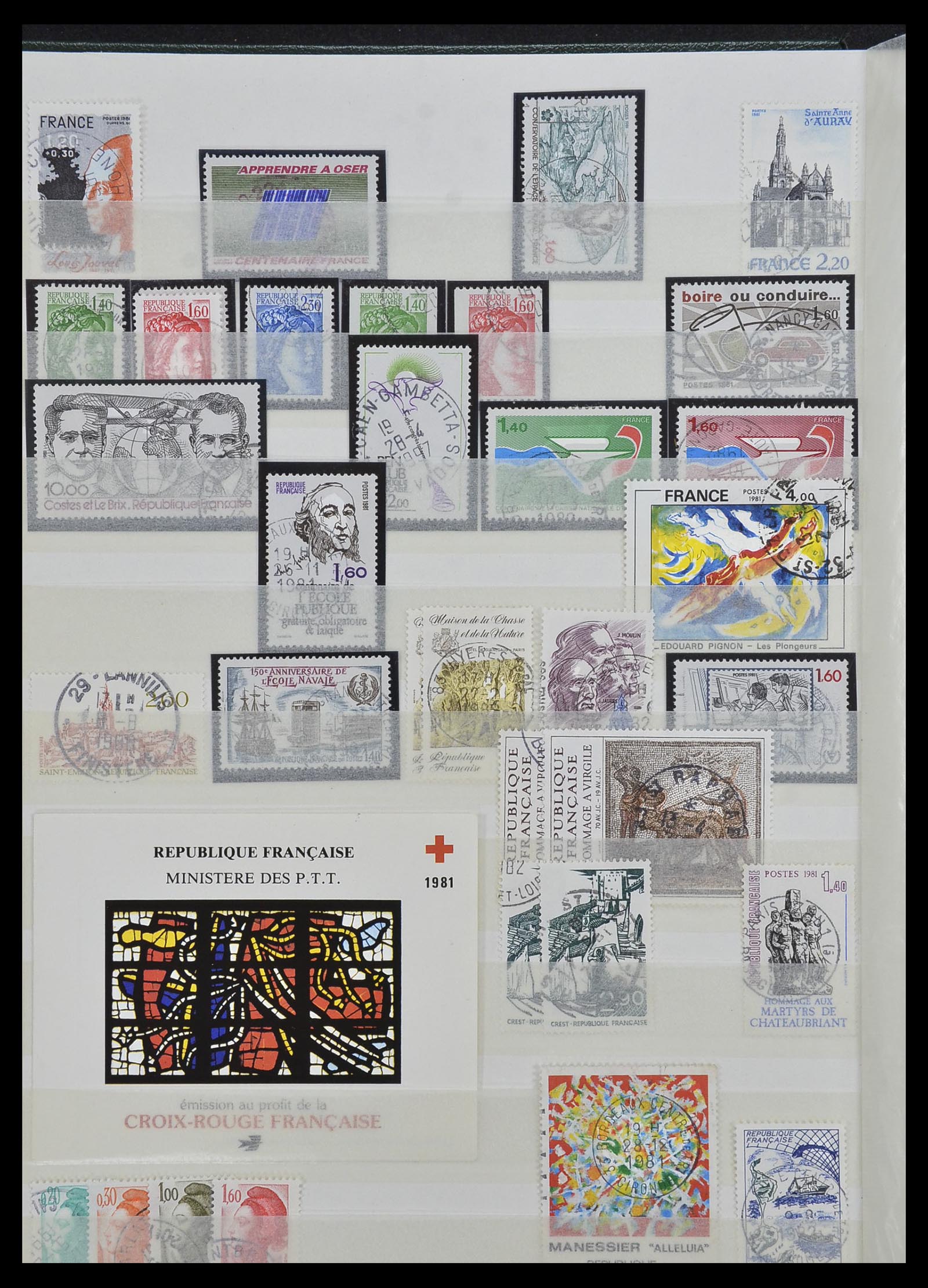 34236 063 - Postzegelverzameling 34236 Frankrijk 1853-2004.