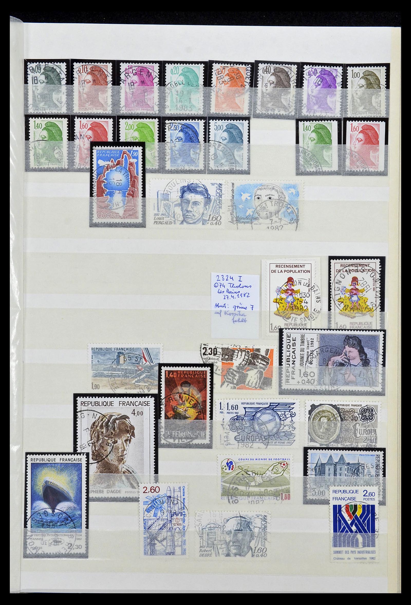 34236 064 - Stamp collection 34236 France 1853-2004.
