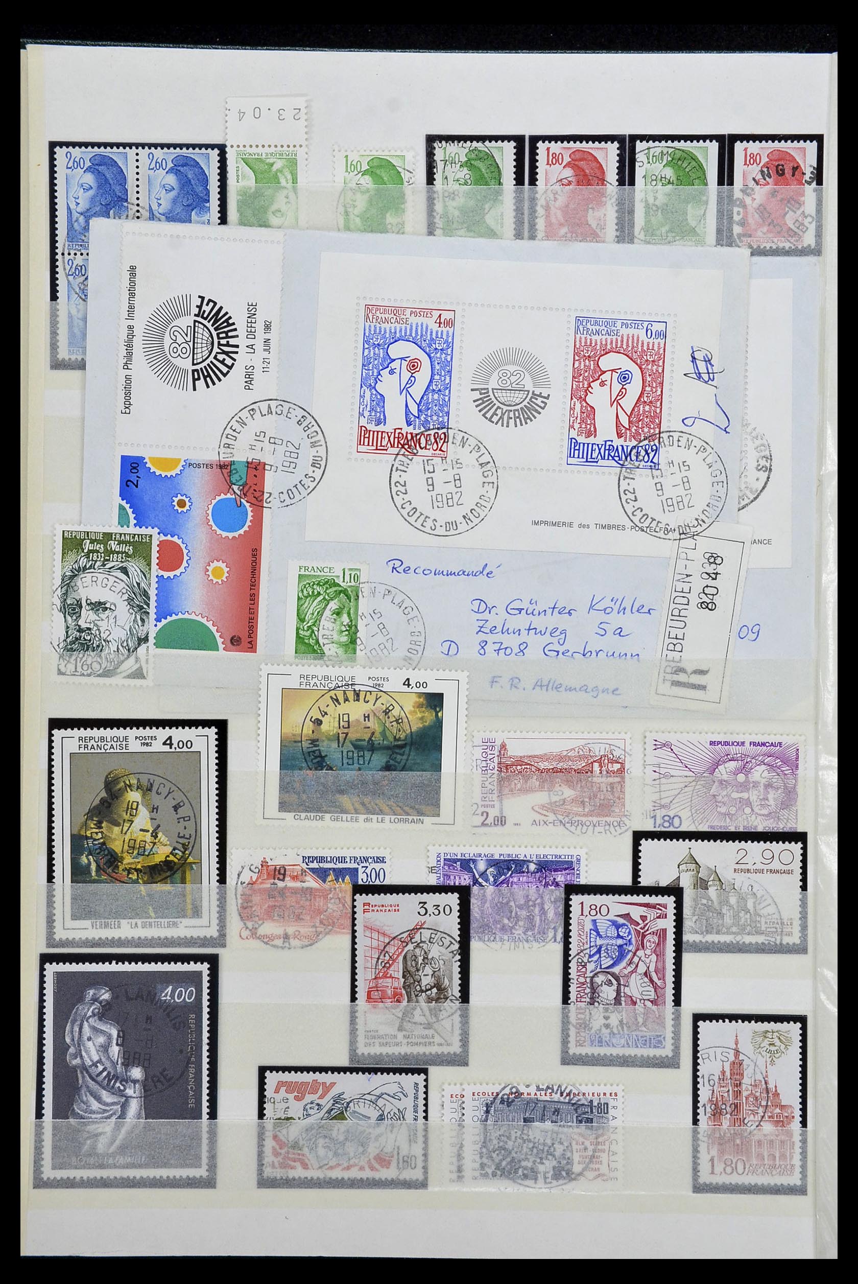 34236 065 - Postzegelverzameling 34236 Frankrijk 1853-2004.
