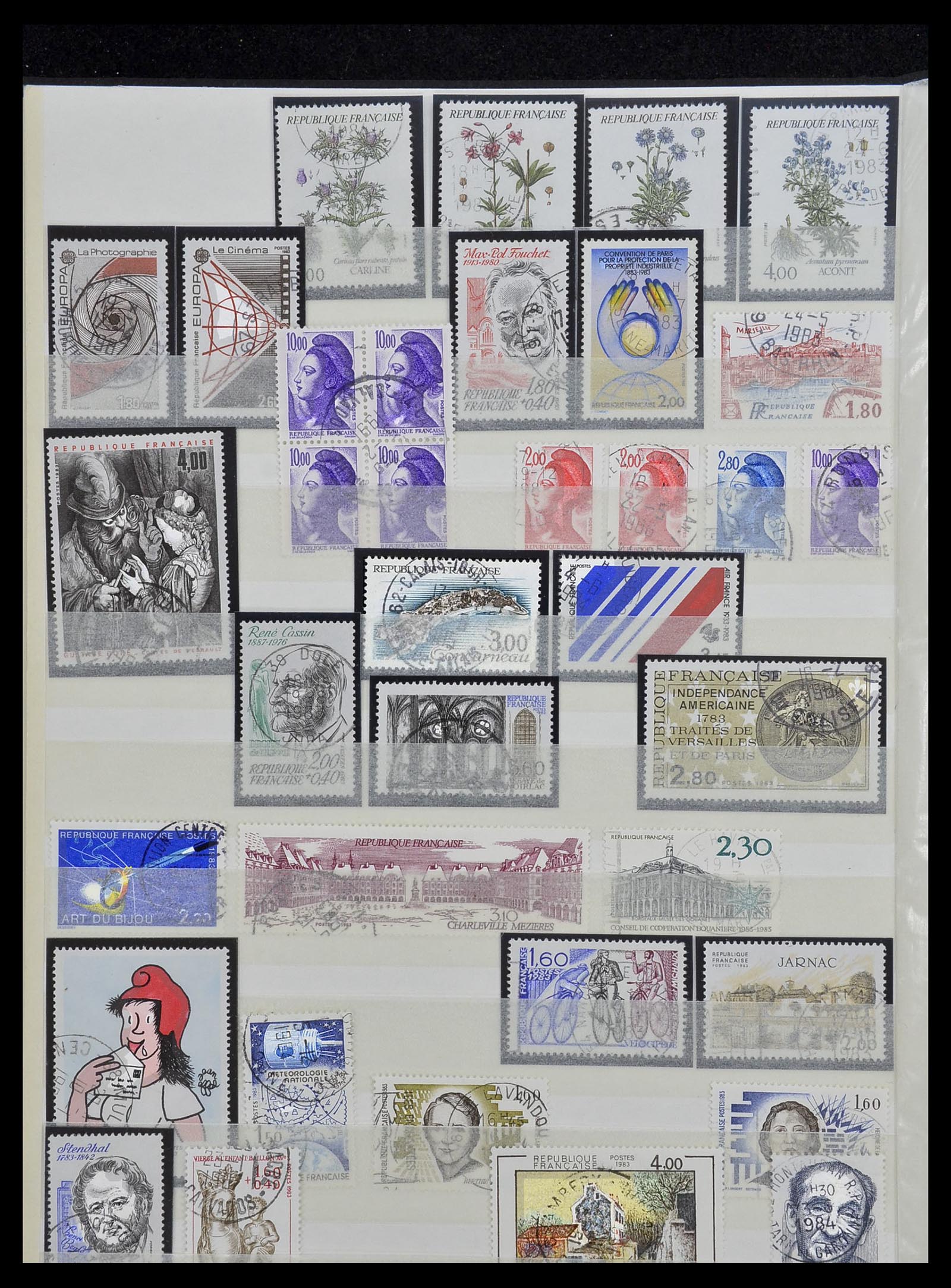 34236 067 - Postzegelverzameling 34236 Frankrijk 1853-2004.