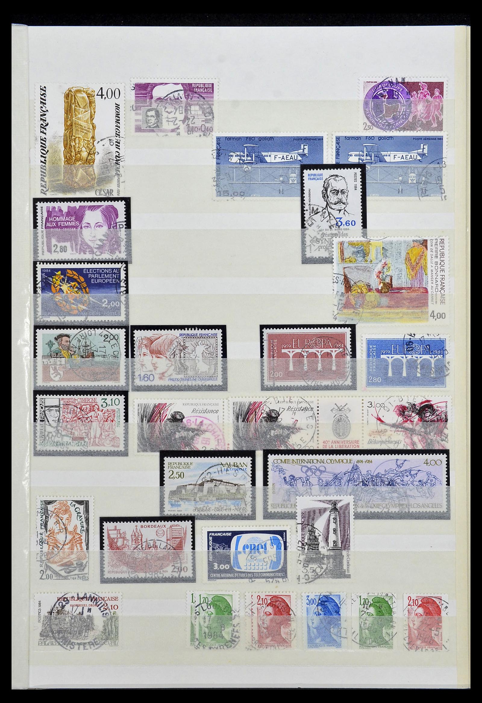 34236 068 - Postzegelverzameling 34236 Frankrijk 1853-2004.