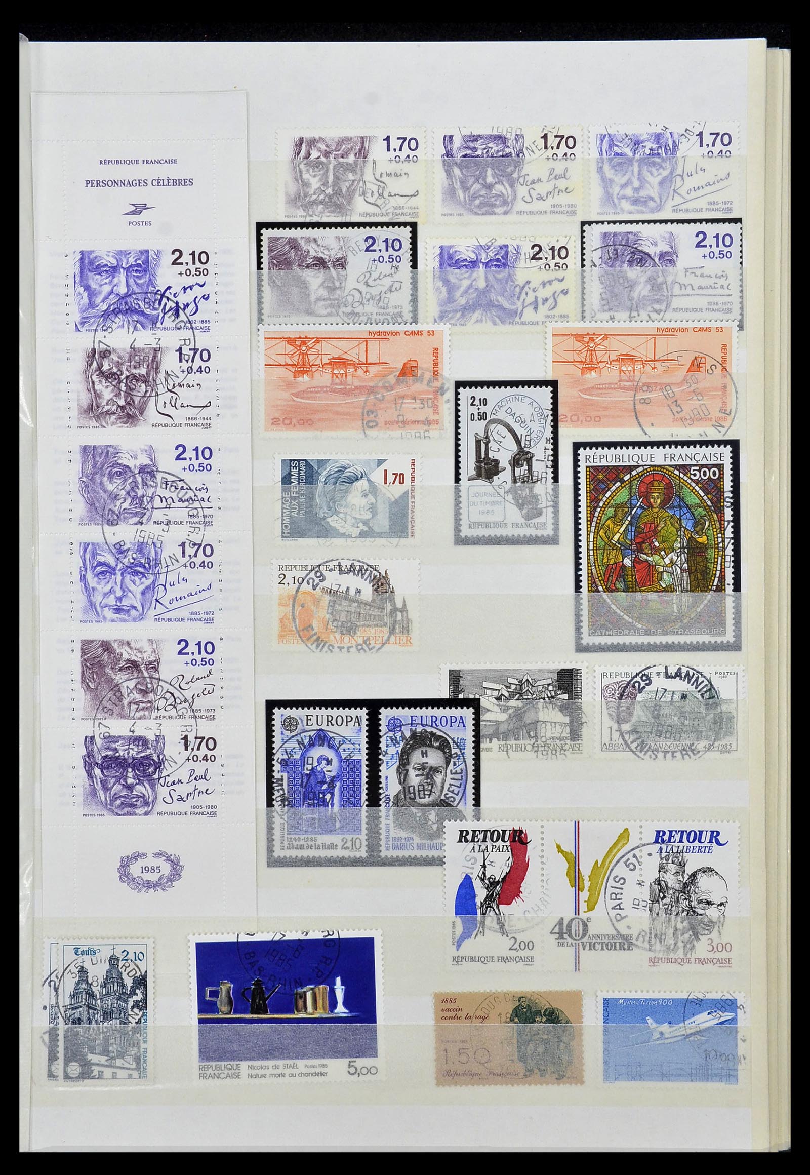 34236 070 - Postzegelverzameling 34236 Frankrijk 1853-2004.