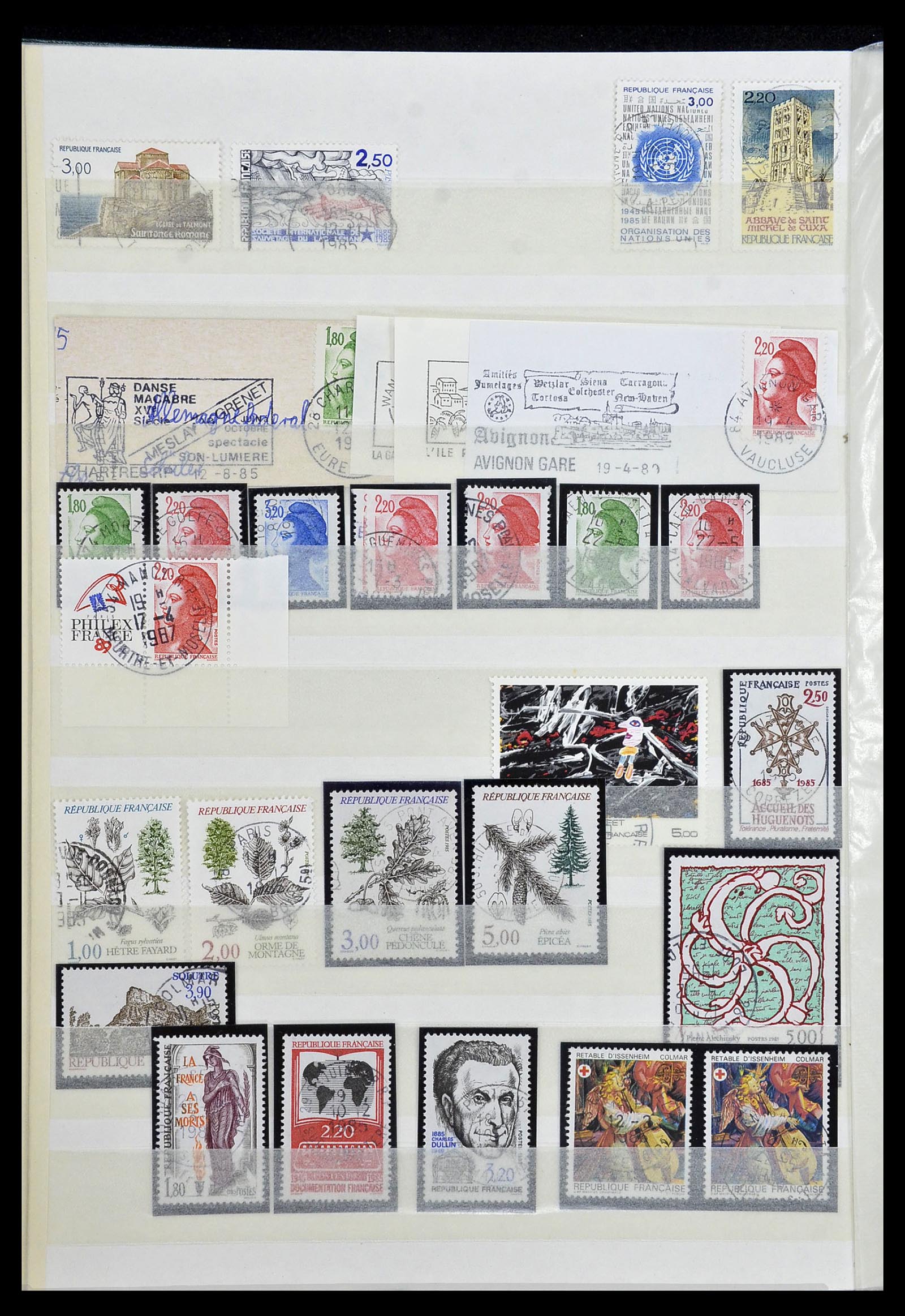 34236 071 - Postzegelverzameling 34236 Frankrijk 1853-2004.