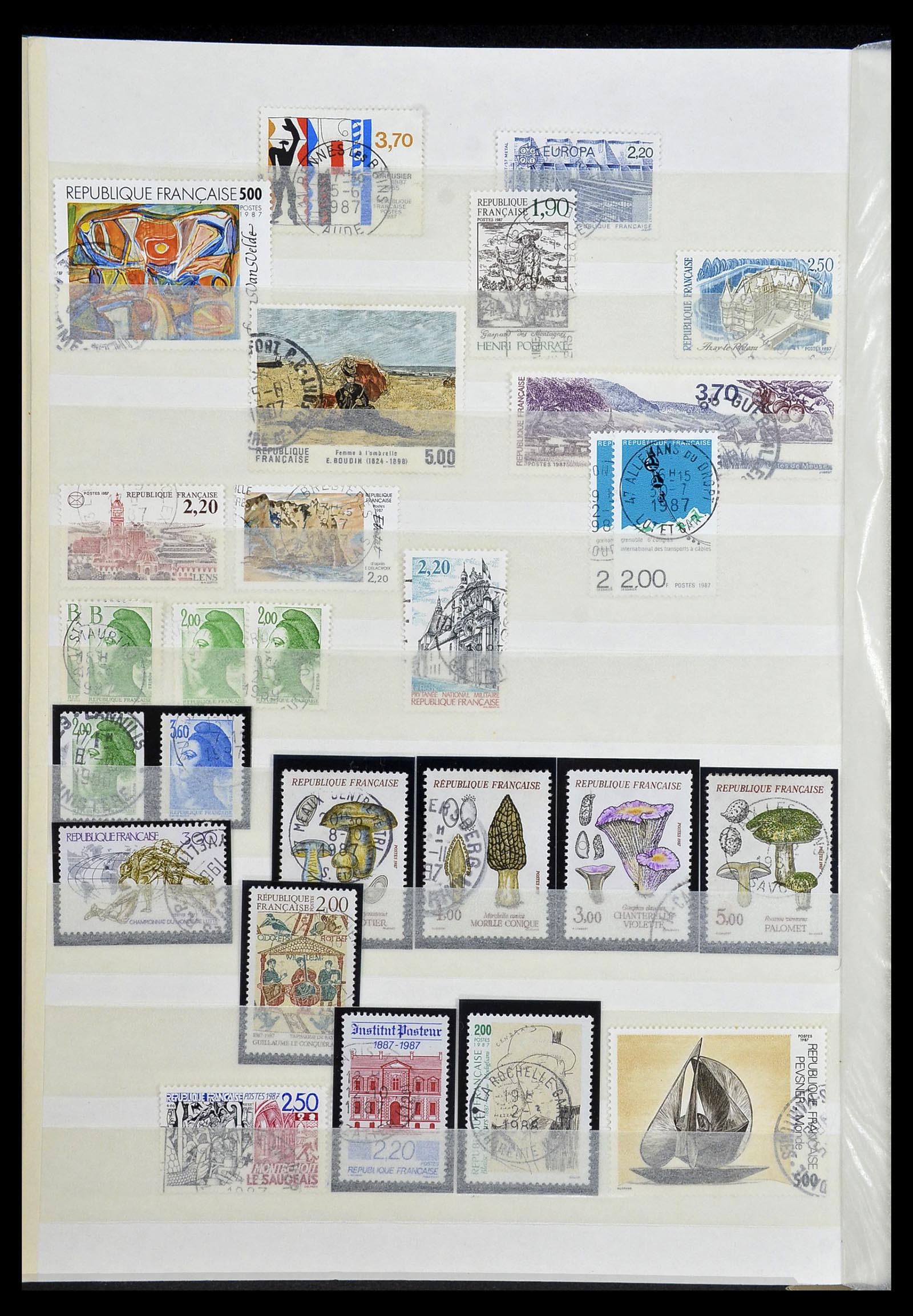34236 075 - Postzegelverzameling 34236 Frankrijk 1853-2004.