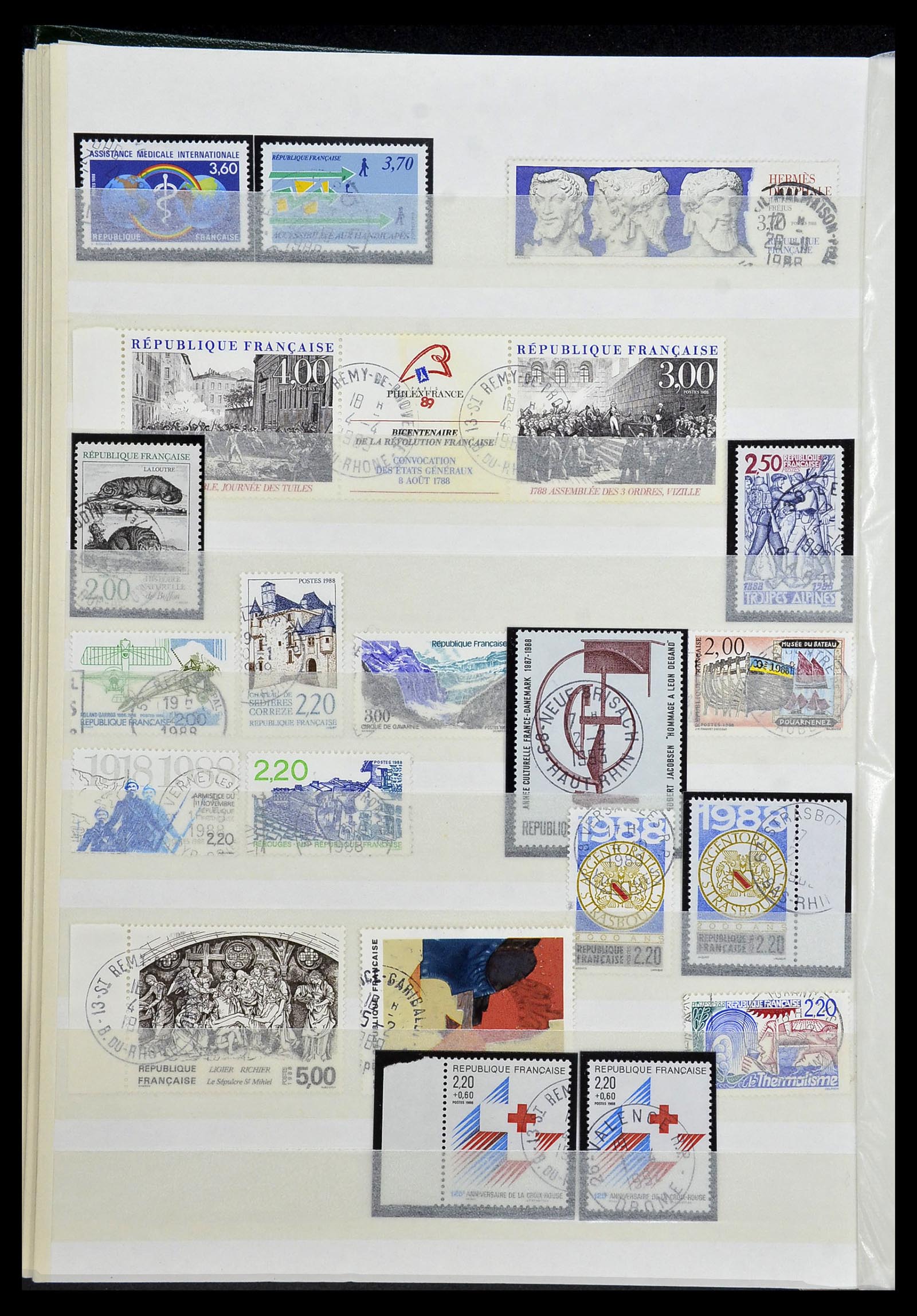 34236 077 - Postzegelverzameling 34236 Frankrijk 1853-2004.