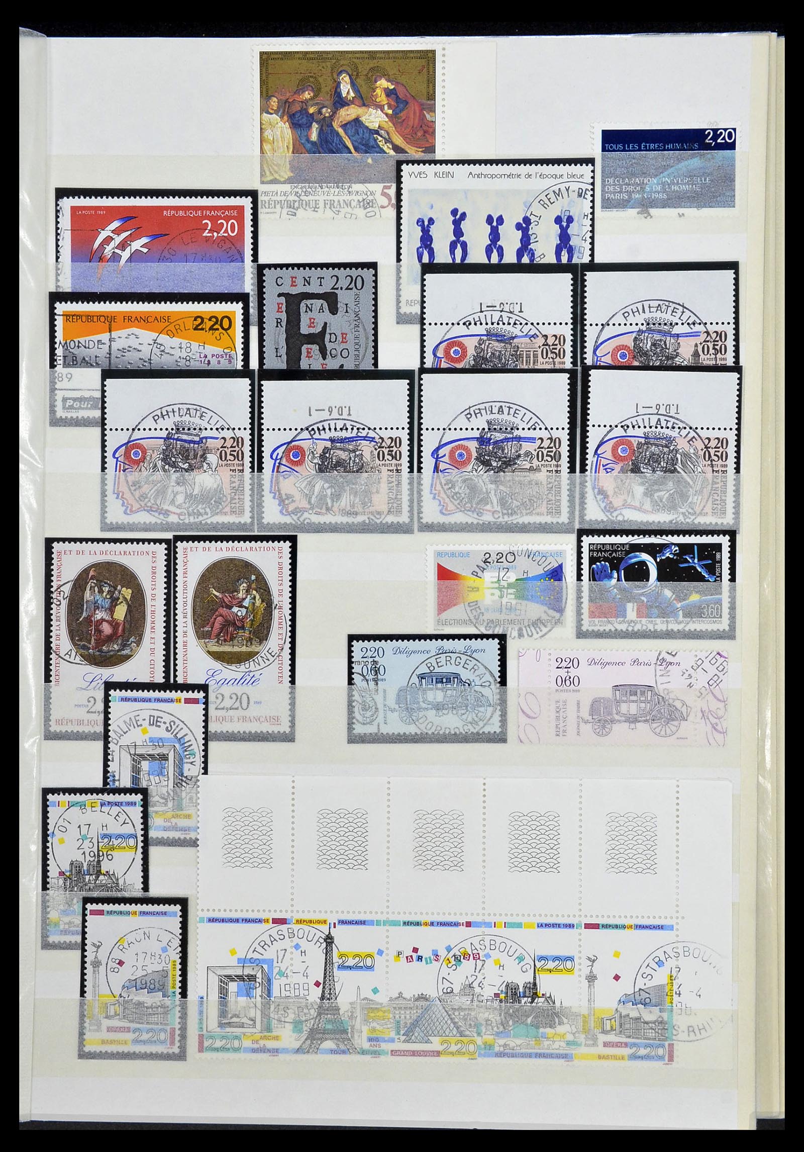 34236 078 - Postzegelverzameling 34236 Frankrijk 1853-2004.