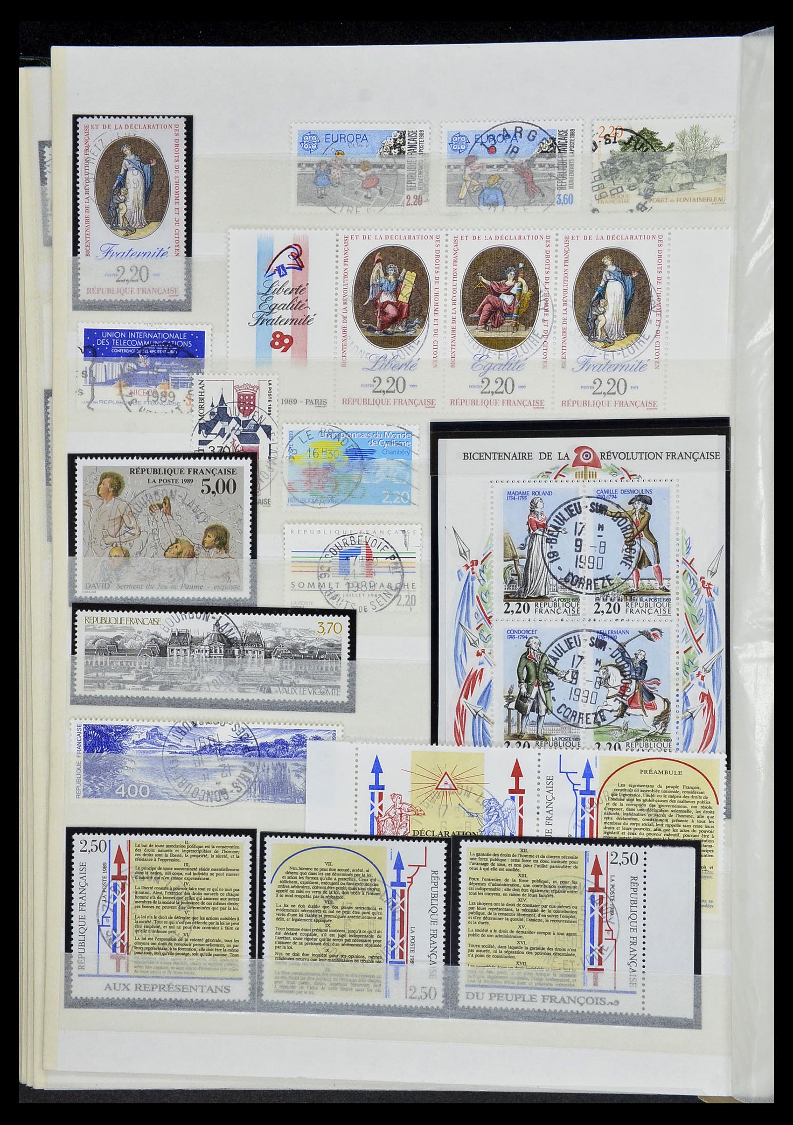 34236 079 - Postzegelverzameling 34236 Frankrijk 1853-2004.